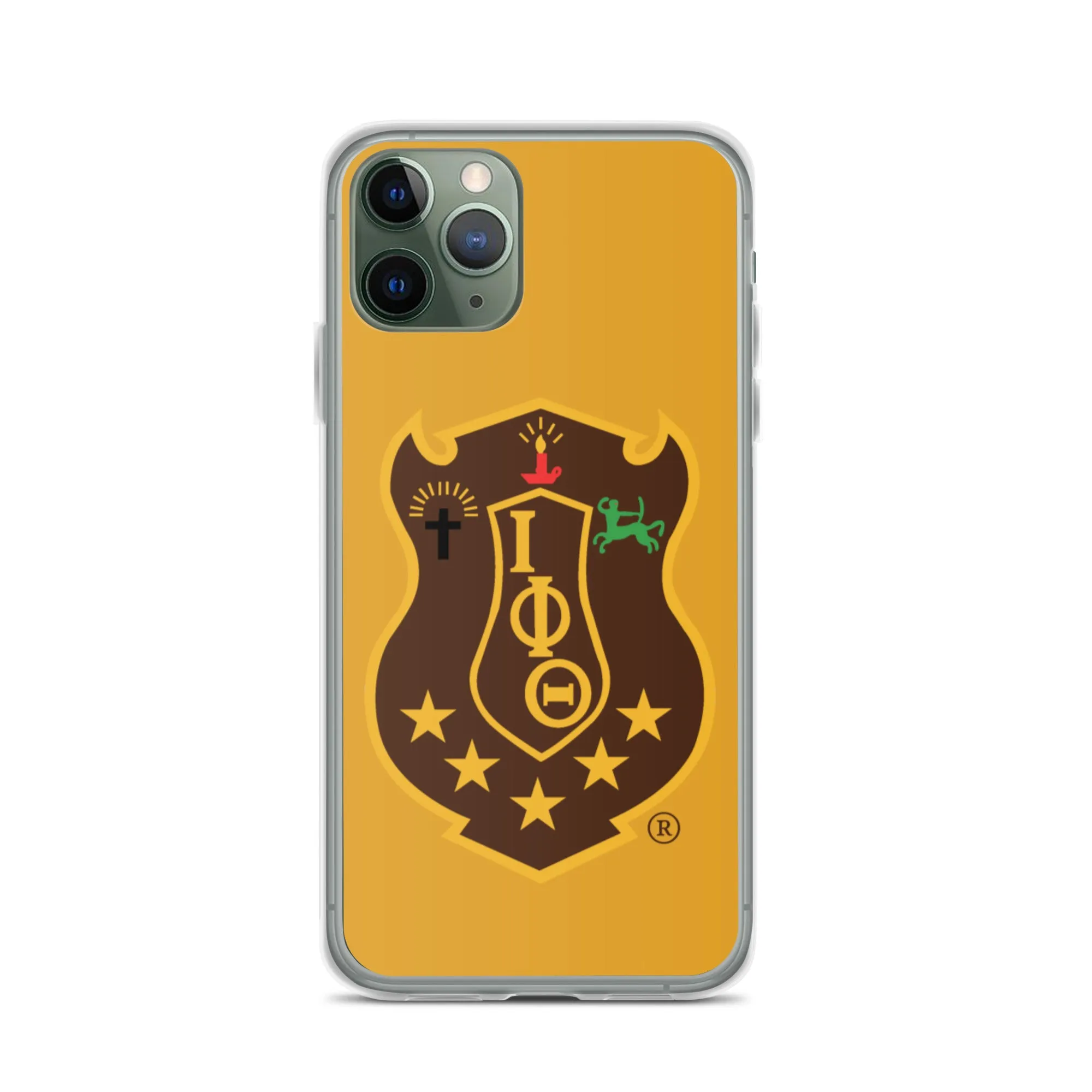 Iota Gold Shield iPhone Case