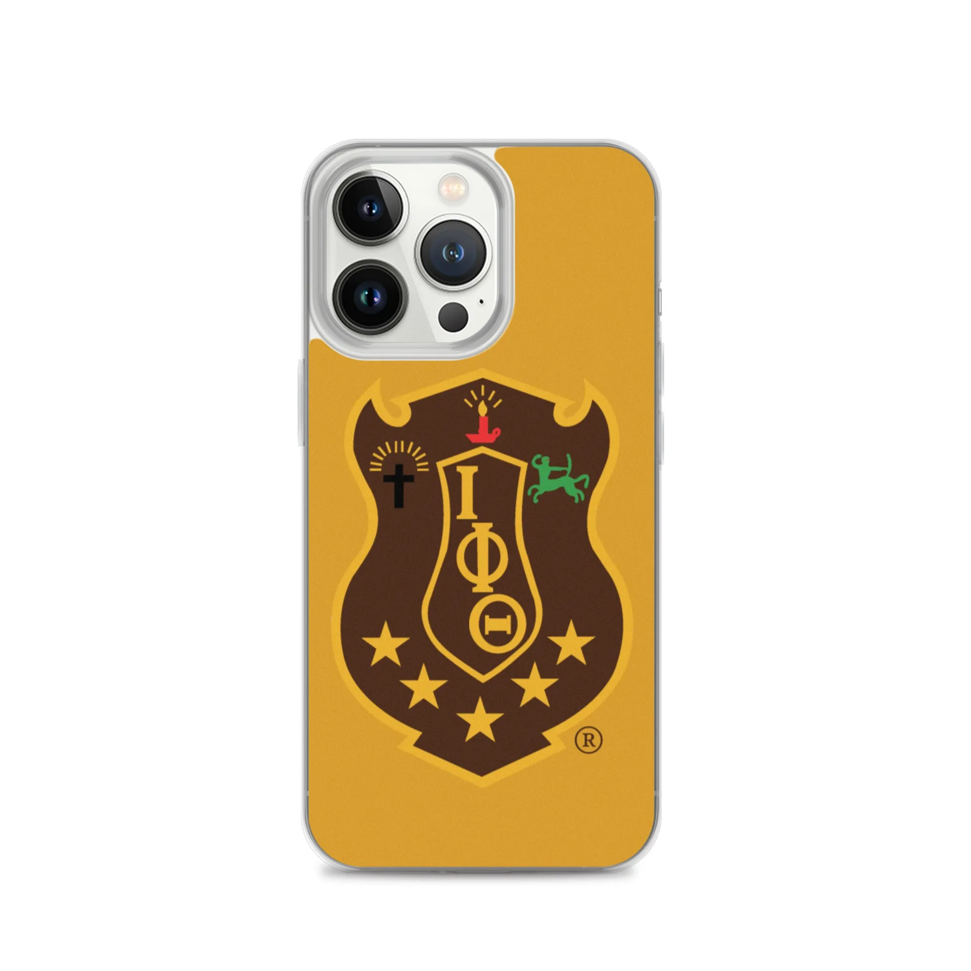 Iota Gold Shield iPhone Case