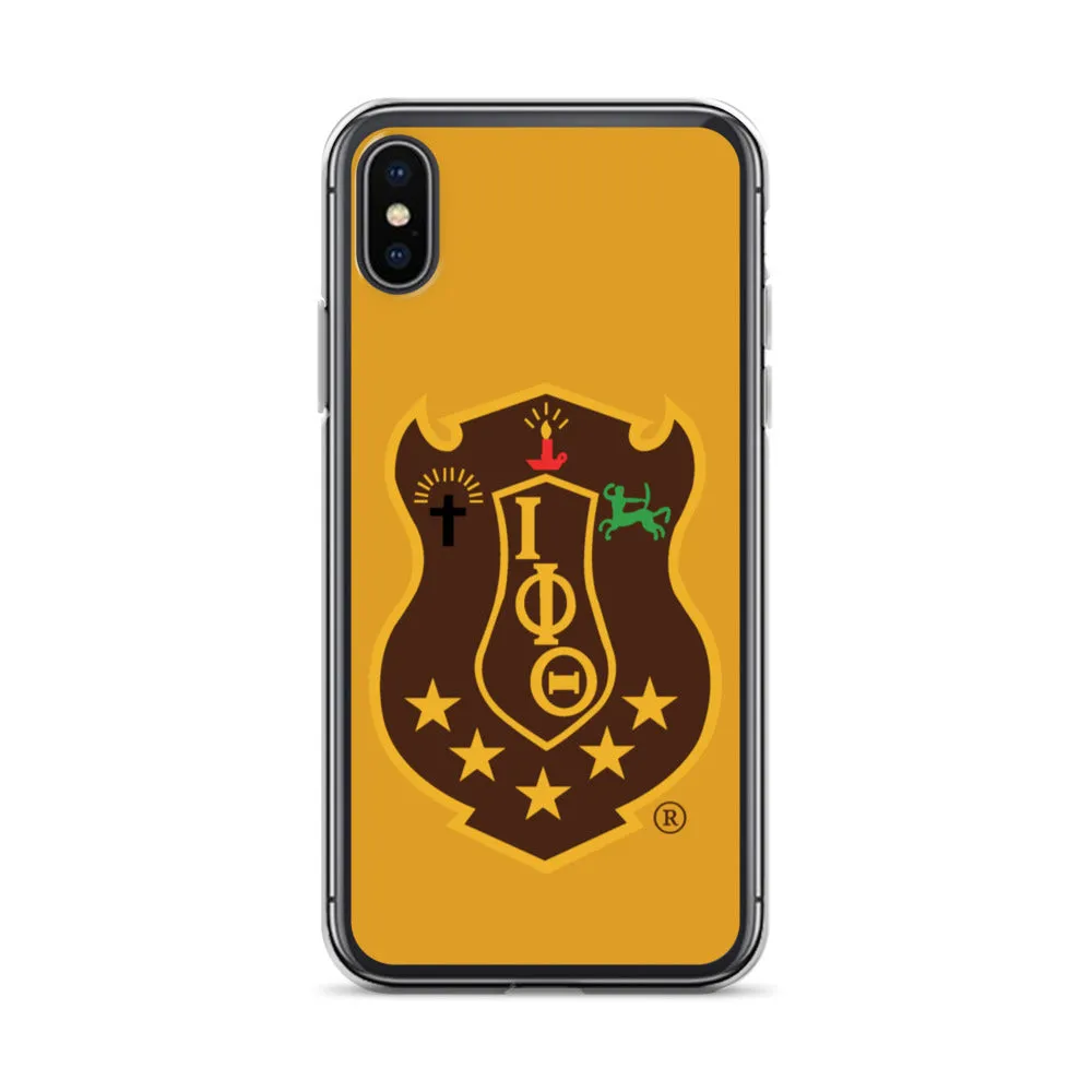 Iota Gold Shield iPhone Case