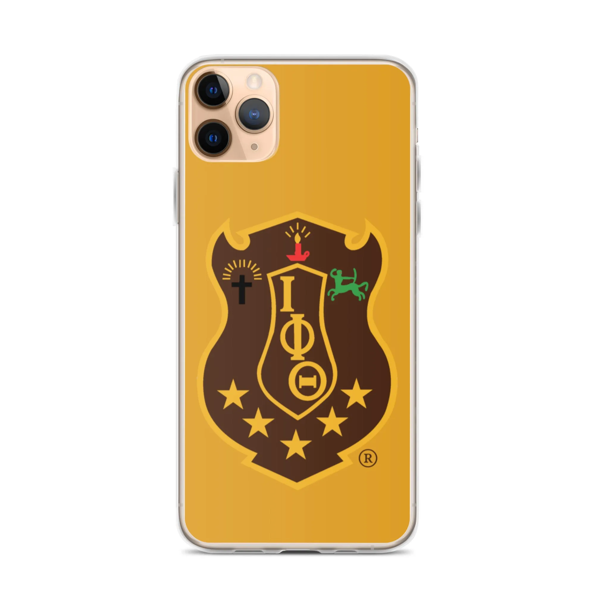 Iota Gold Shield iPhone Case