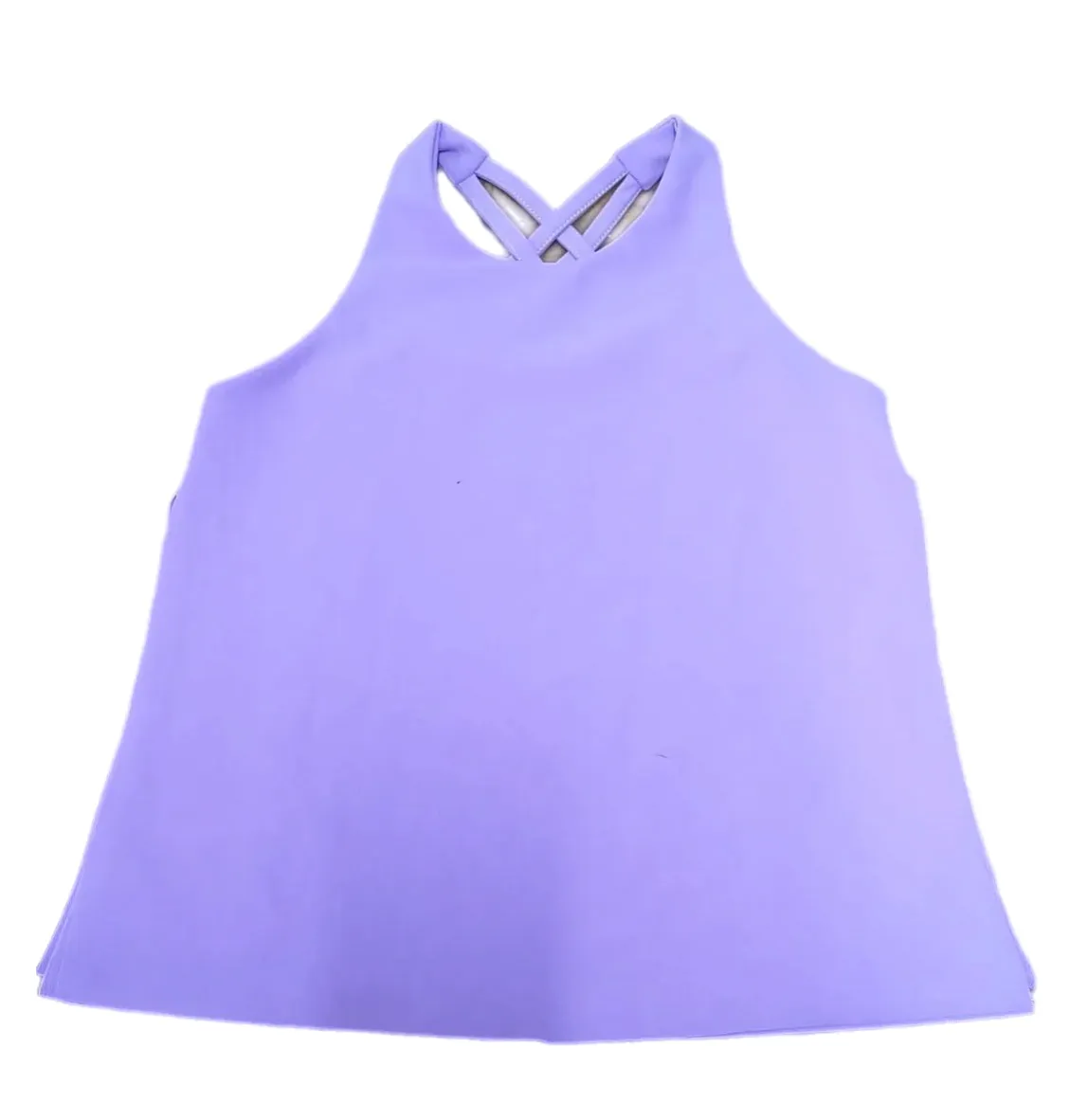 James & Lottie - Cross Back Lavender Athleisure Top