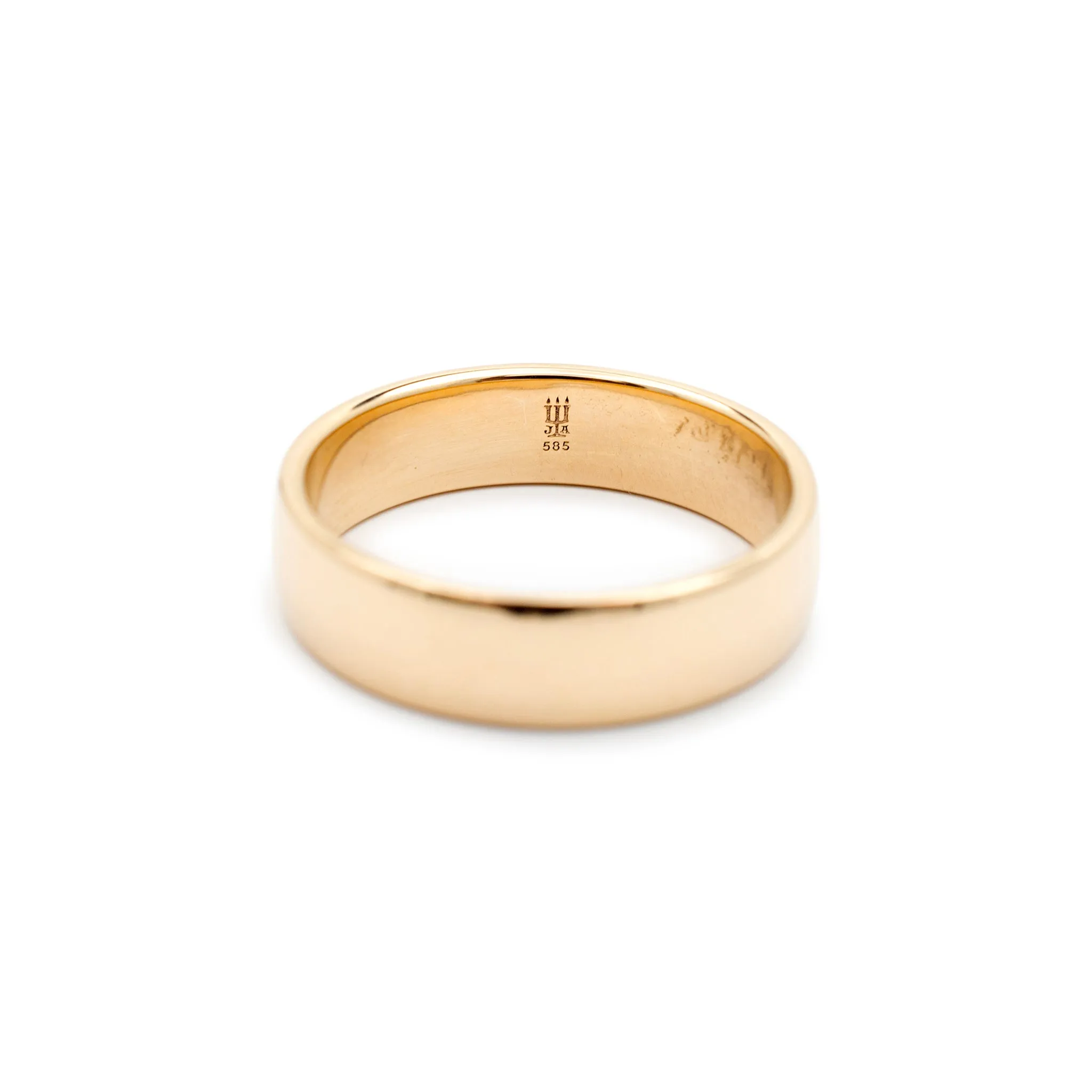 James Avery 14K Yellow Gold Wedding Band Ring