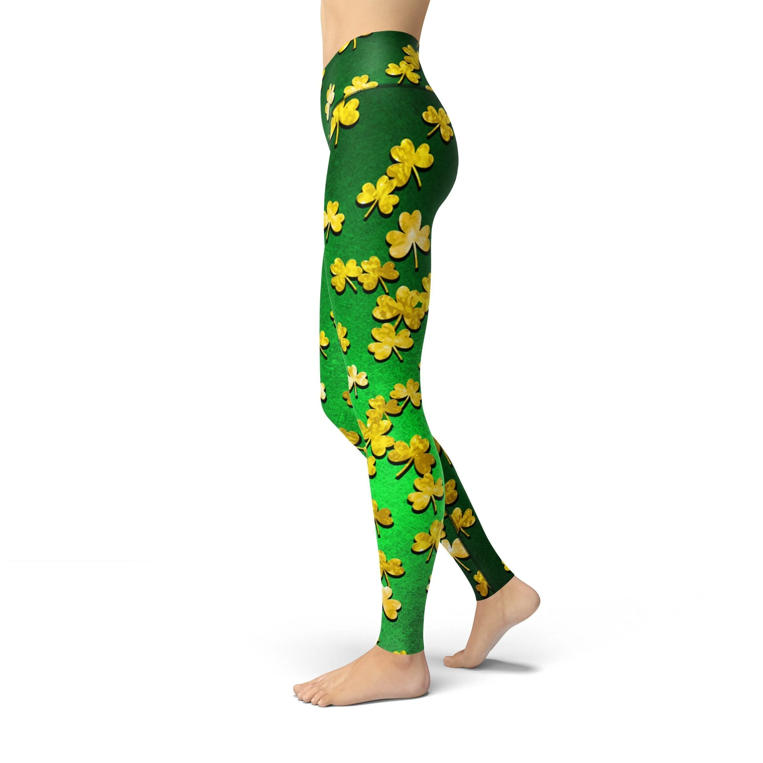 Jean Lucky Clover Leggings