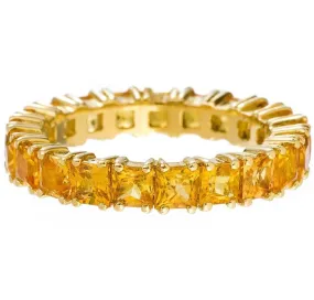 Josie Band Yellow Gold Yellow Sapphire