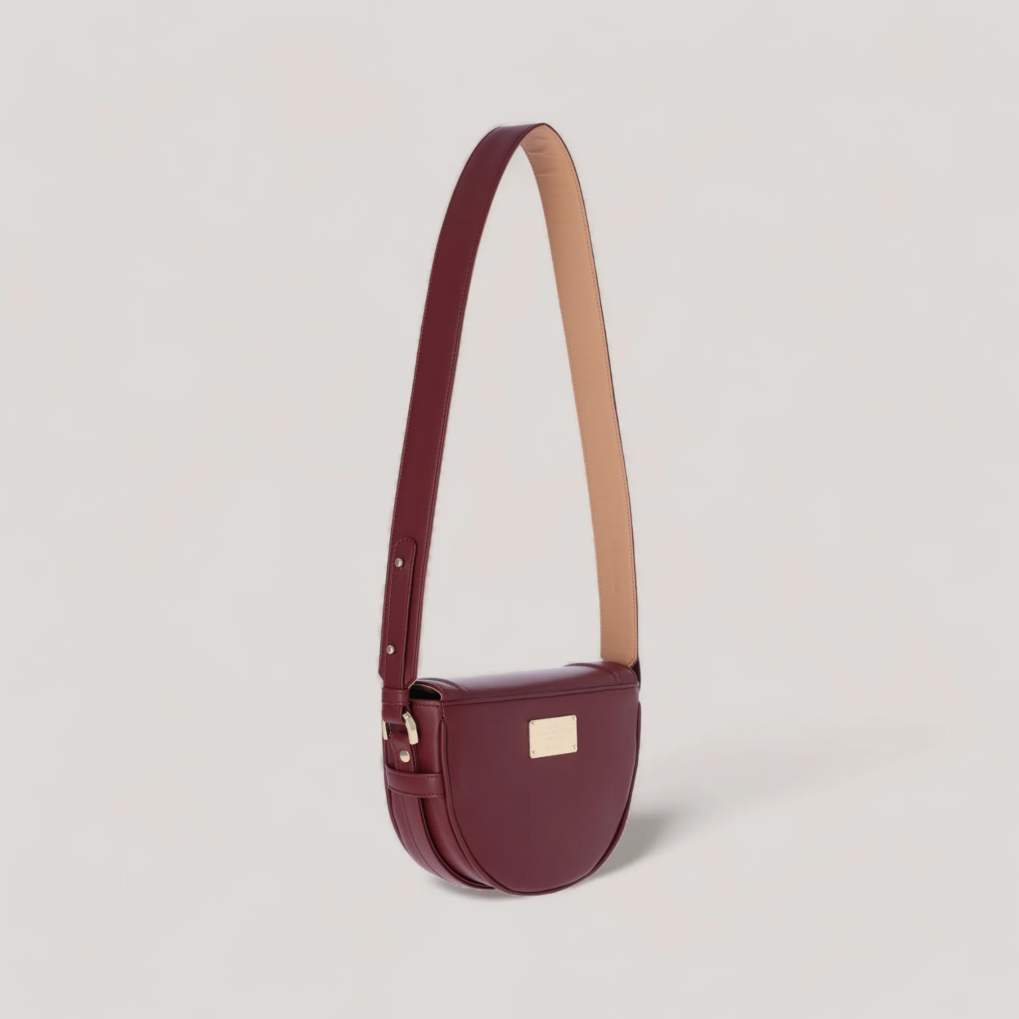 Joy Midi - Shoulder Bag - Burgundy Corn Leather