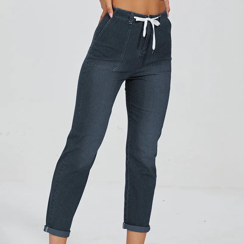 Judy Pull On Denim Joggers