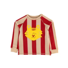 Jumper, Terry Tiger Red Stripe