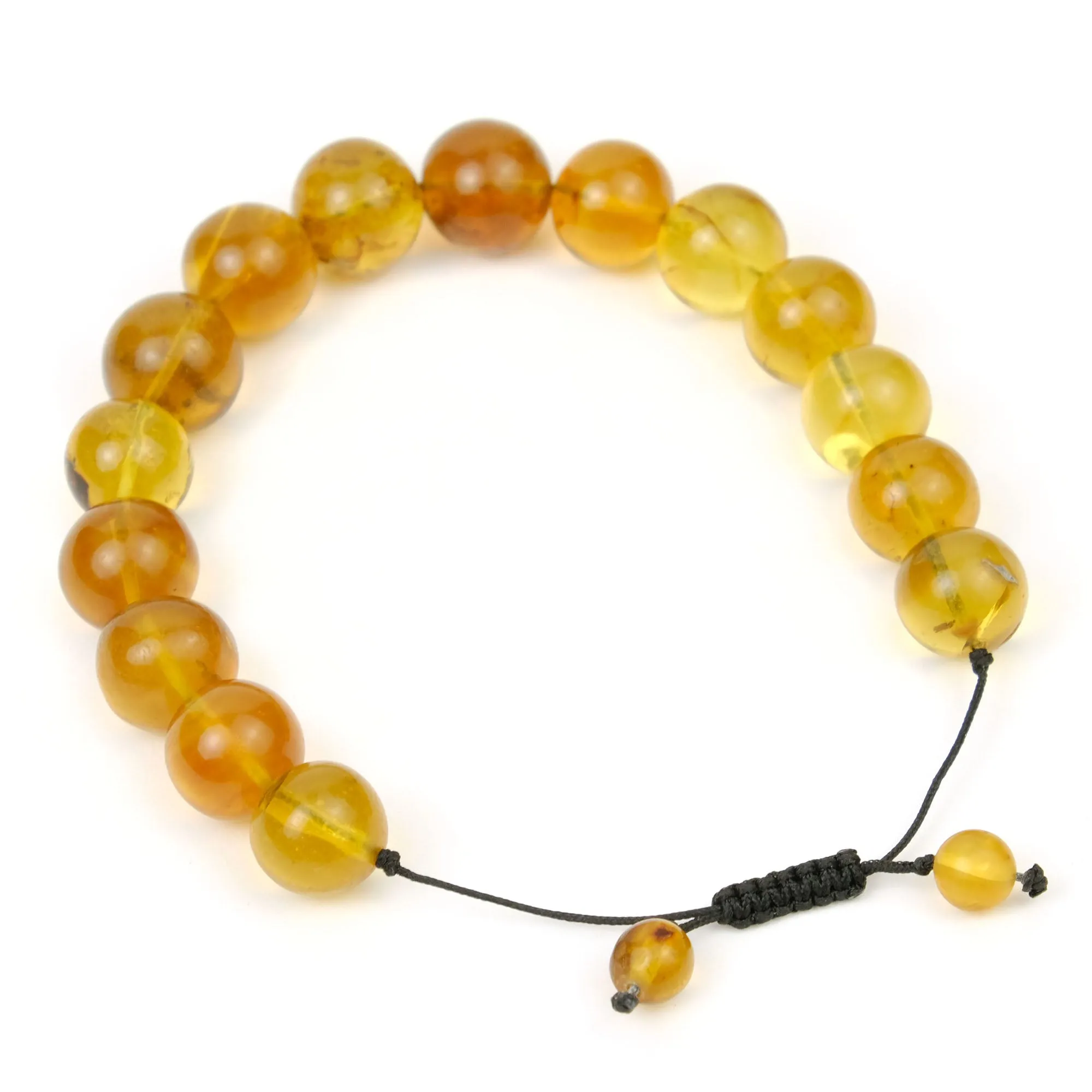 Kachin Amber Adjustable Bracelet 12-13mm