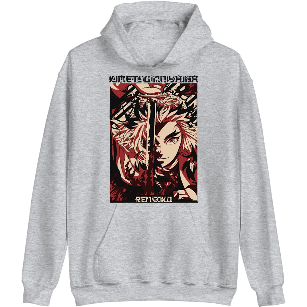 Kyojuro Rengoku Demon Slayer Hoodie