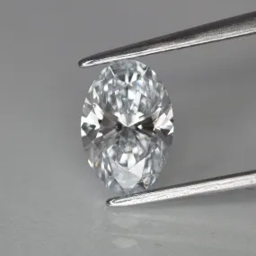 Lab grown diamond | IGI certificate, oval cut *8x6mm, D color, VS1, 1.05ct