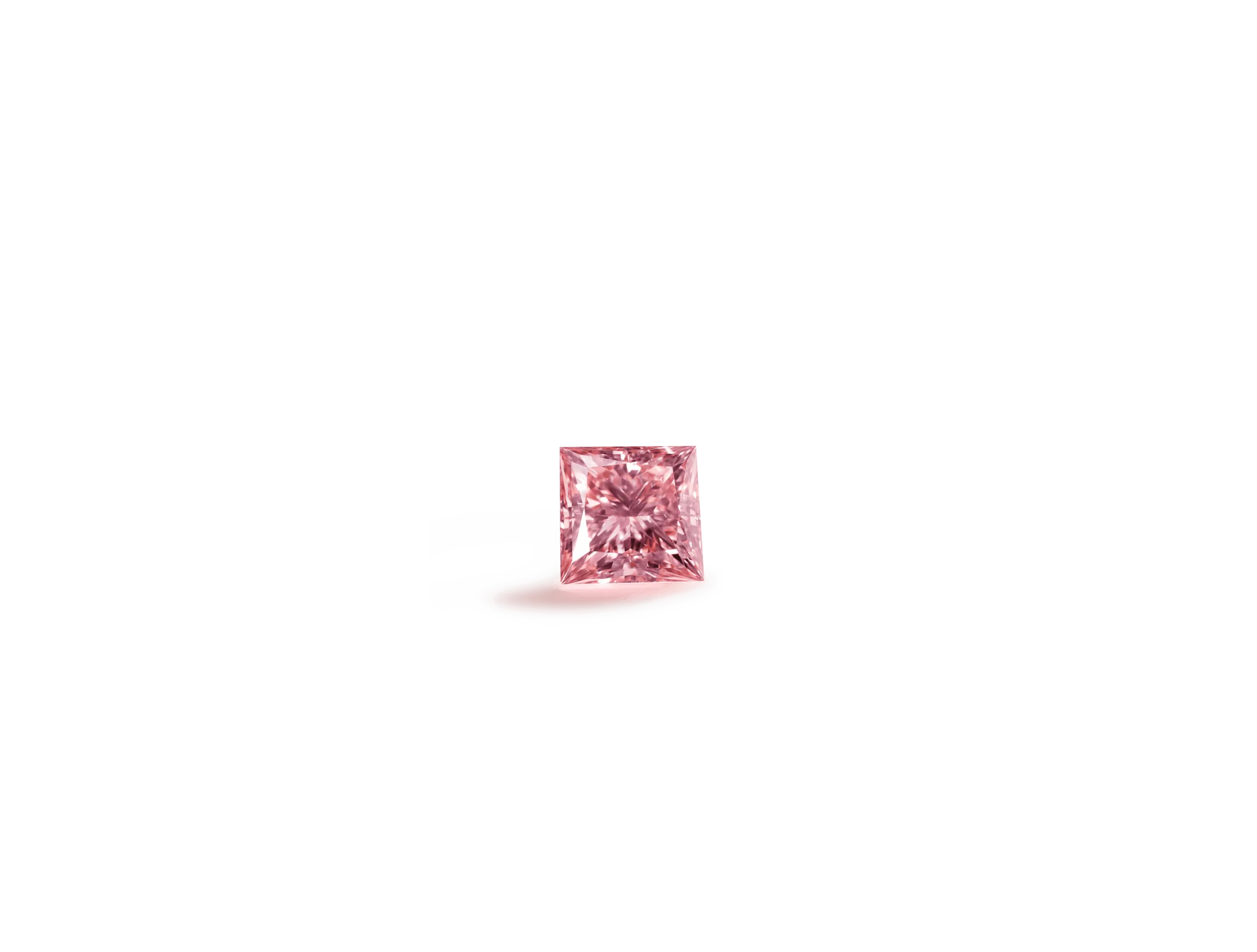 Lab-Grown Loose ct. Princess Cut Diamond | Pink