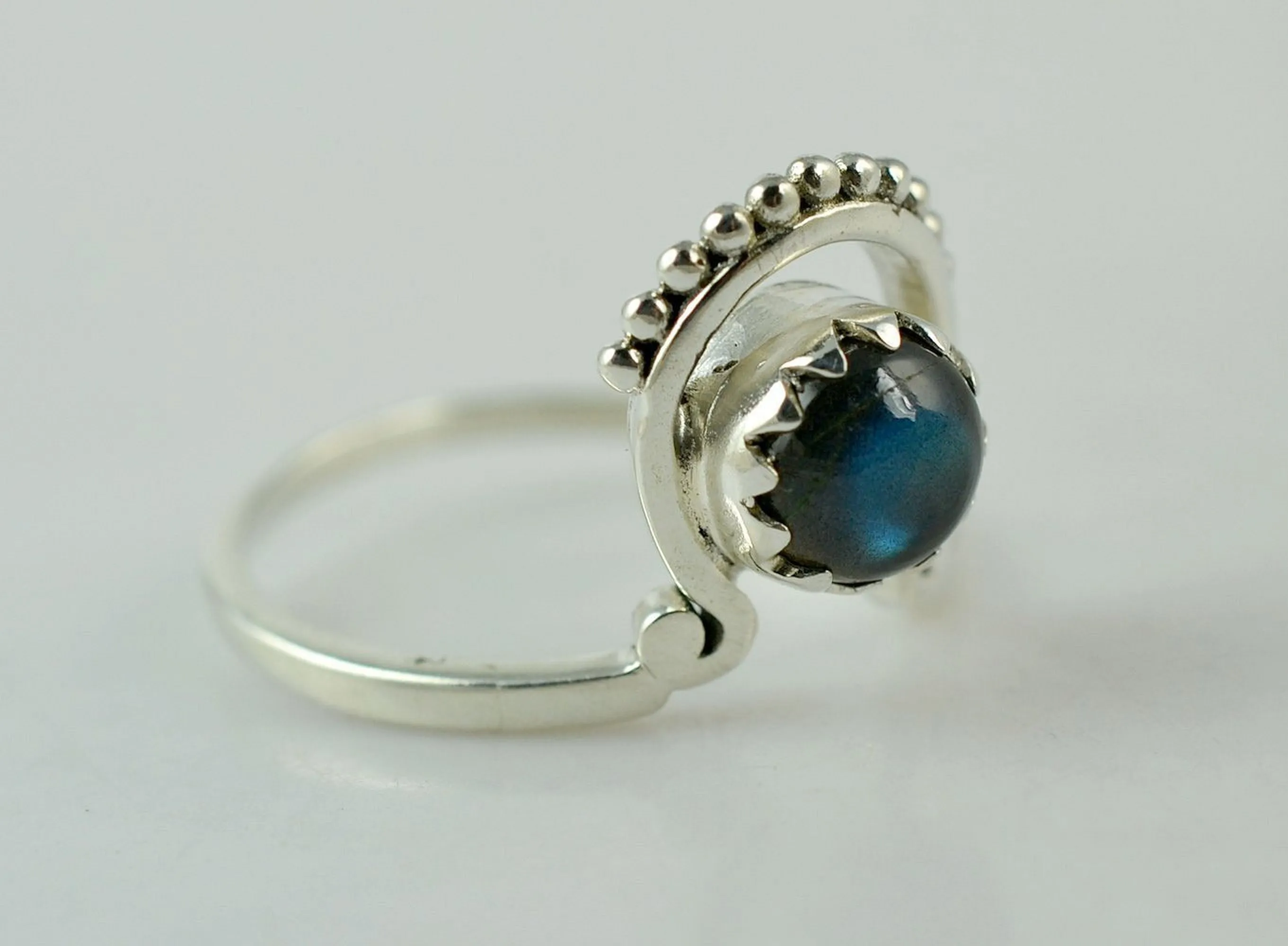 Labradorite 925 Solid Sterling Silver Handmade Ring