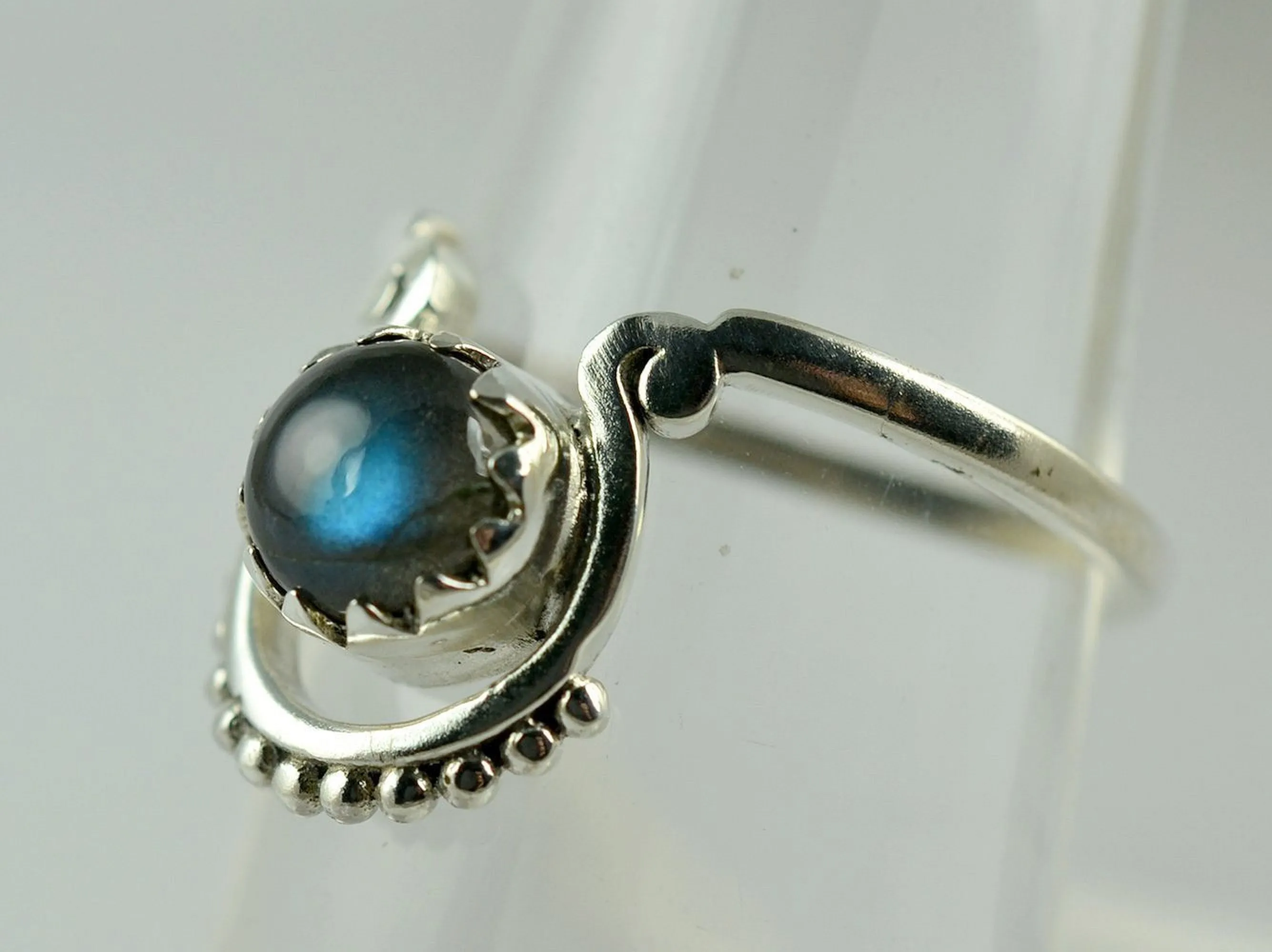 Labradorite 925 Solid Sterling Silver Handmade Ring