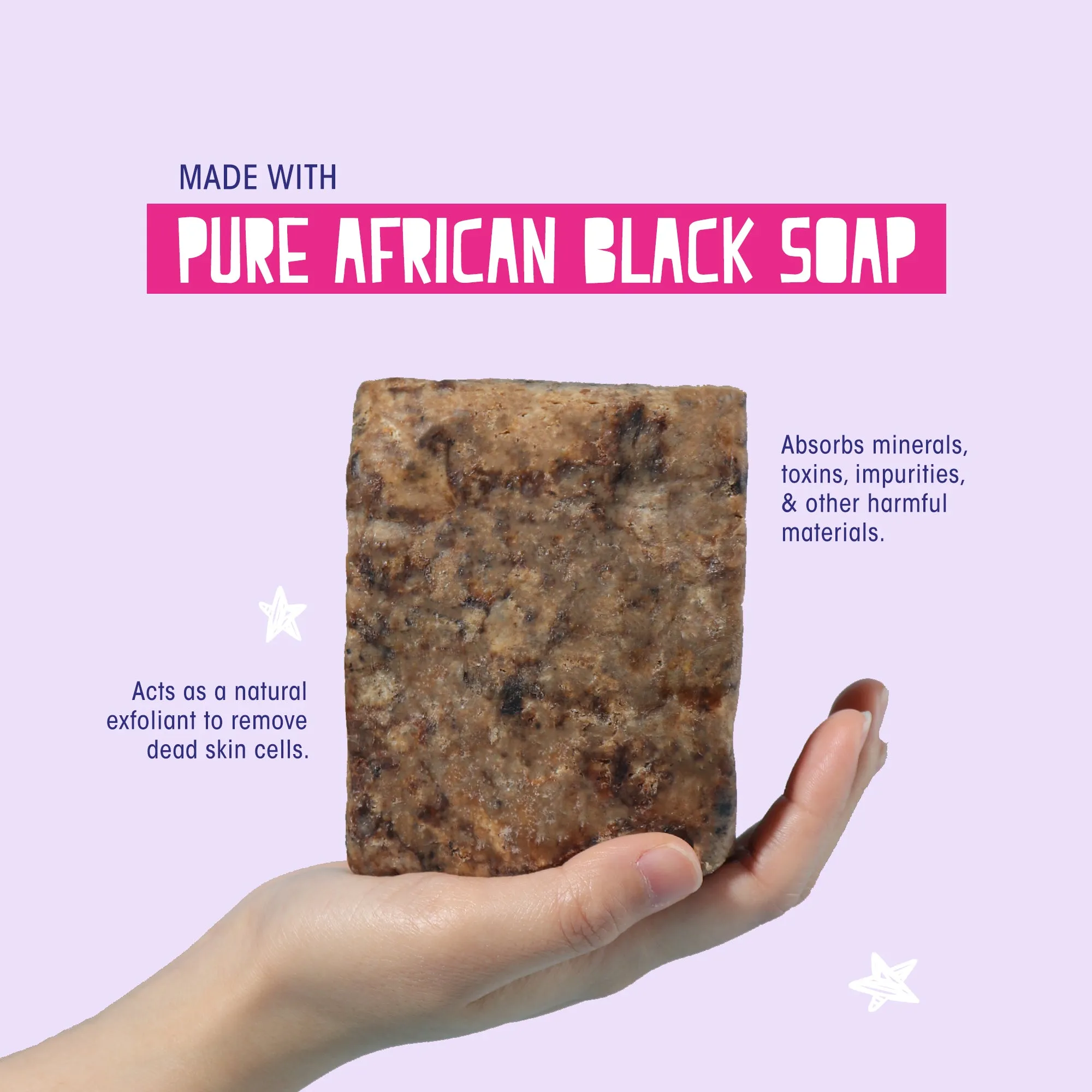 LEMON TEA TREE BAMBOO BLACK SOAP