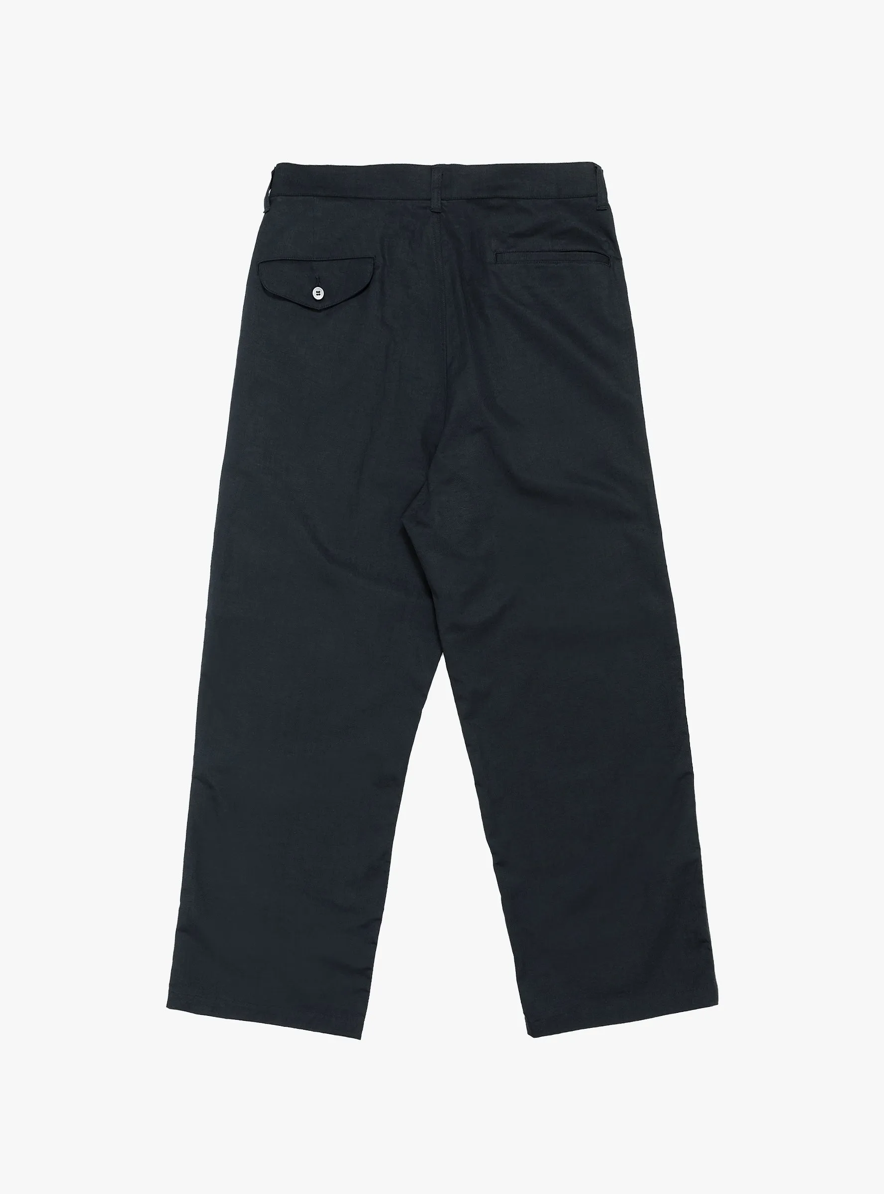 Linen Mixed Baker Pants Navy