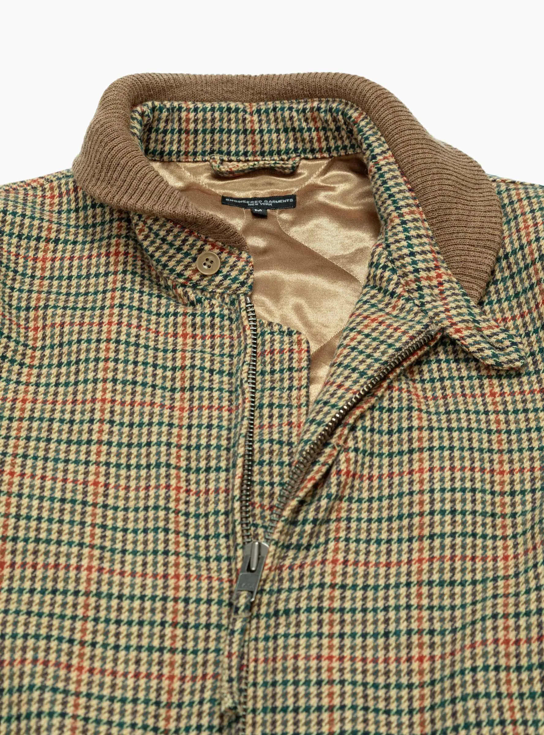 LL Jacket Khaki Gunclub Check