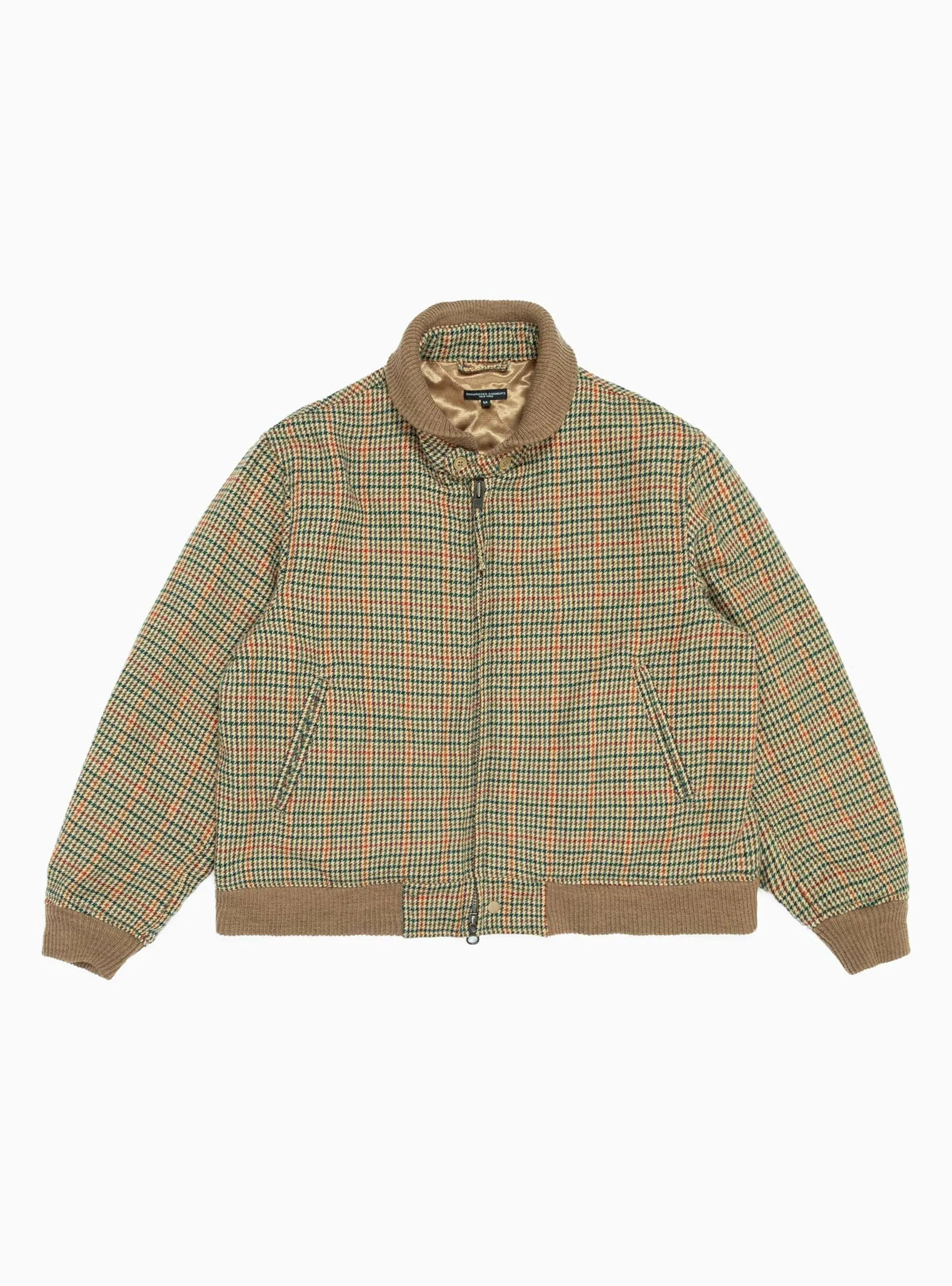 LL Jacket Khaki Gunclub Check