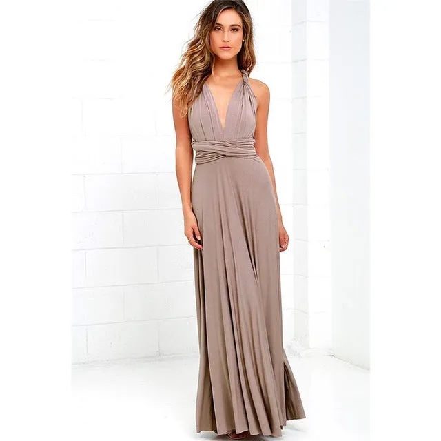 Long Wrap Dress