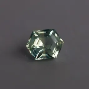 Loose 1.40 Ct Hexagon Teal Sapphire