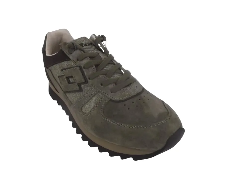 Lotto Leggenda men's sneakers Osaka T0825 olive green