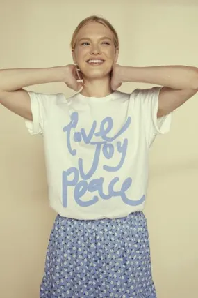 Love Joy Peace Print Tee