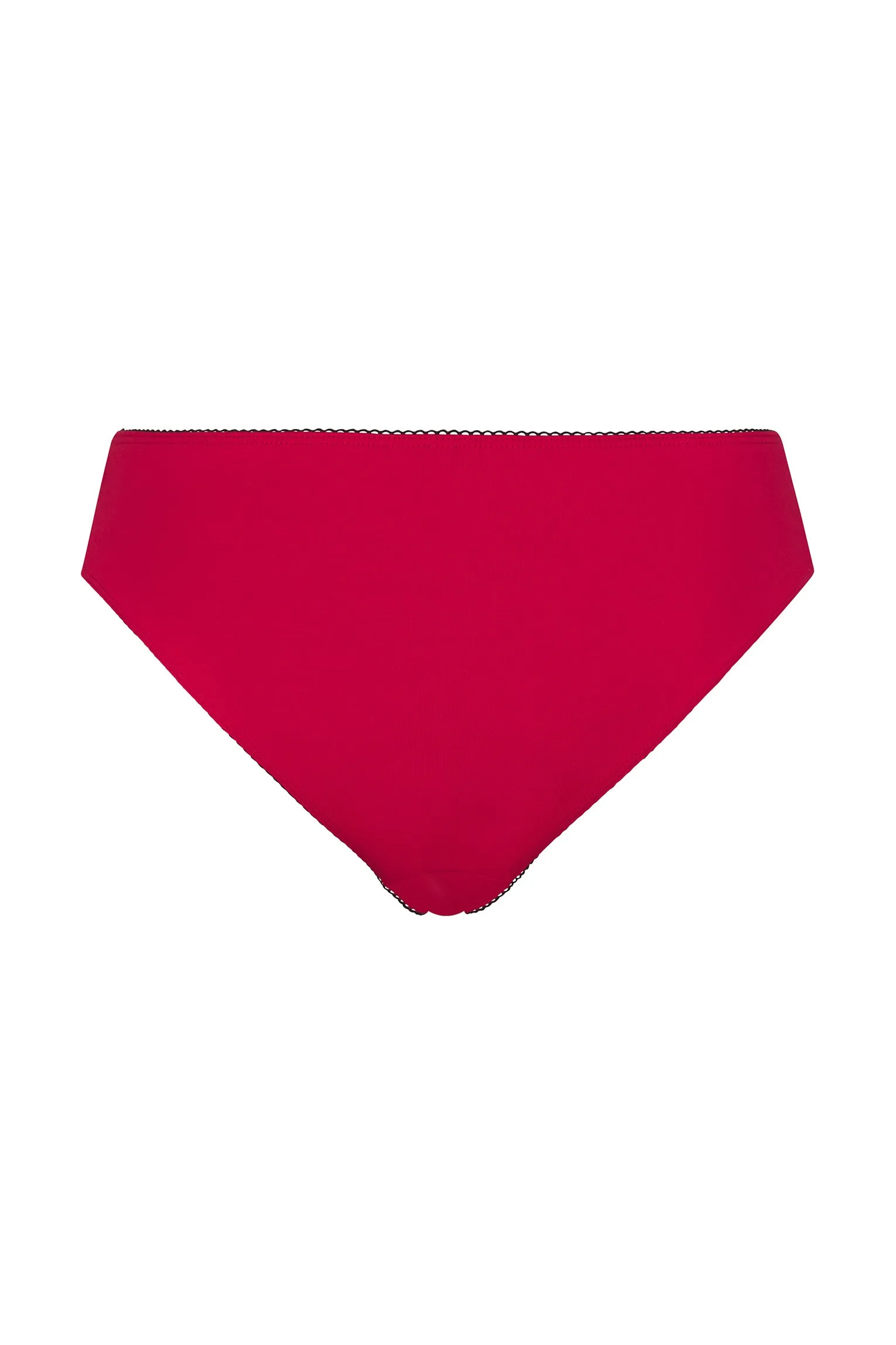 LOW RISE UNDERWEAR IN CHERRY/ONYX