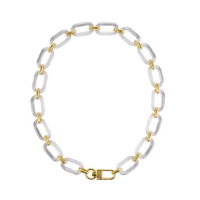 Lucite Statement Chain gold