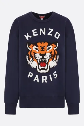 Lucky Tiger jersey oversized sweatshirt