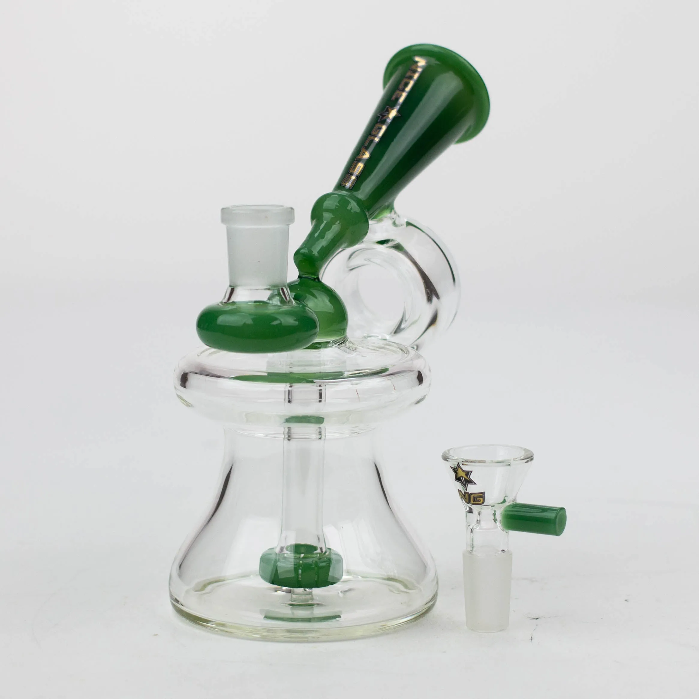 Megaphone Showerhead Bubbler