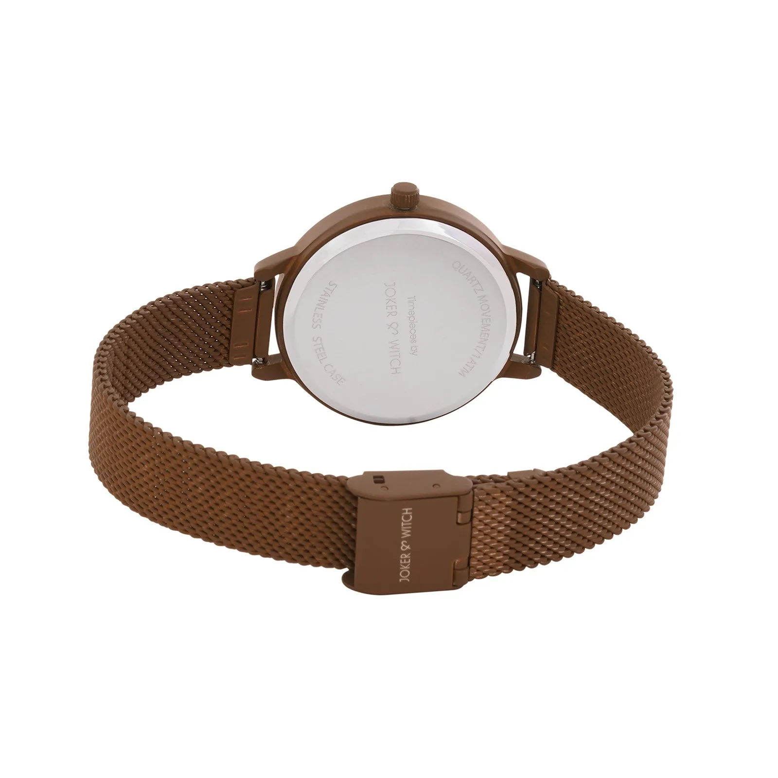 Mercer All Copper Mesh Strap Watch