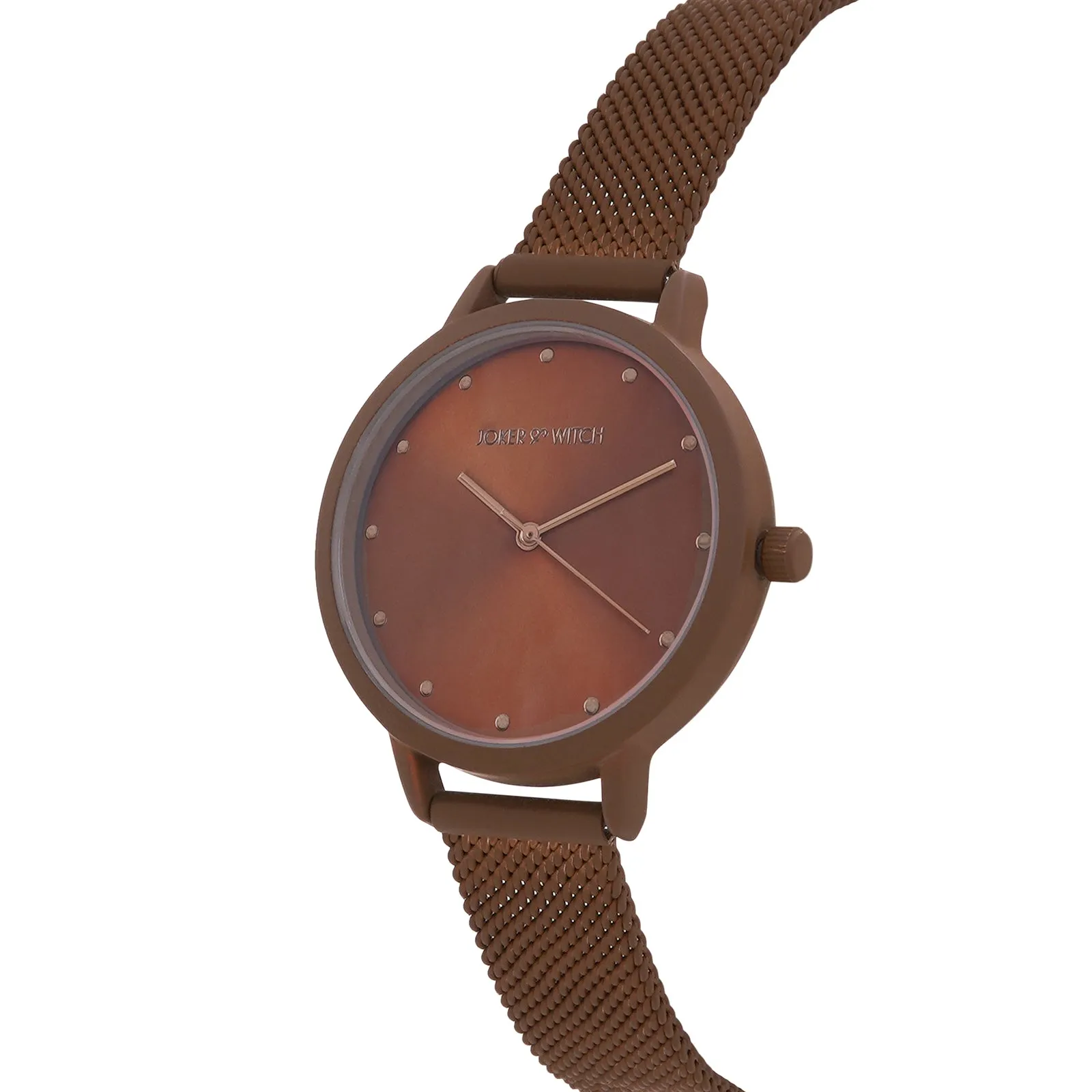 Mercer All Copper Mesh Strap Watch