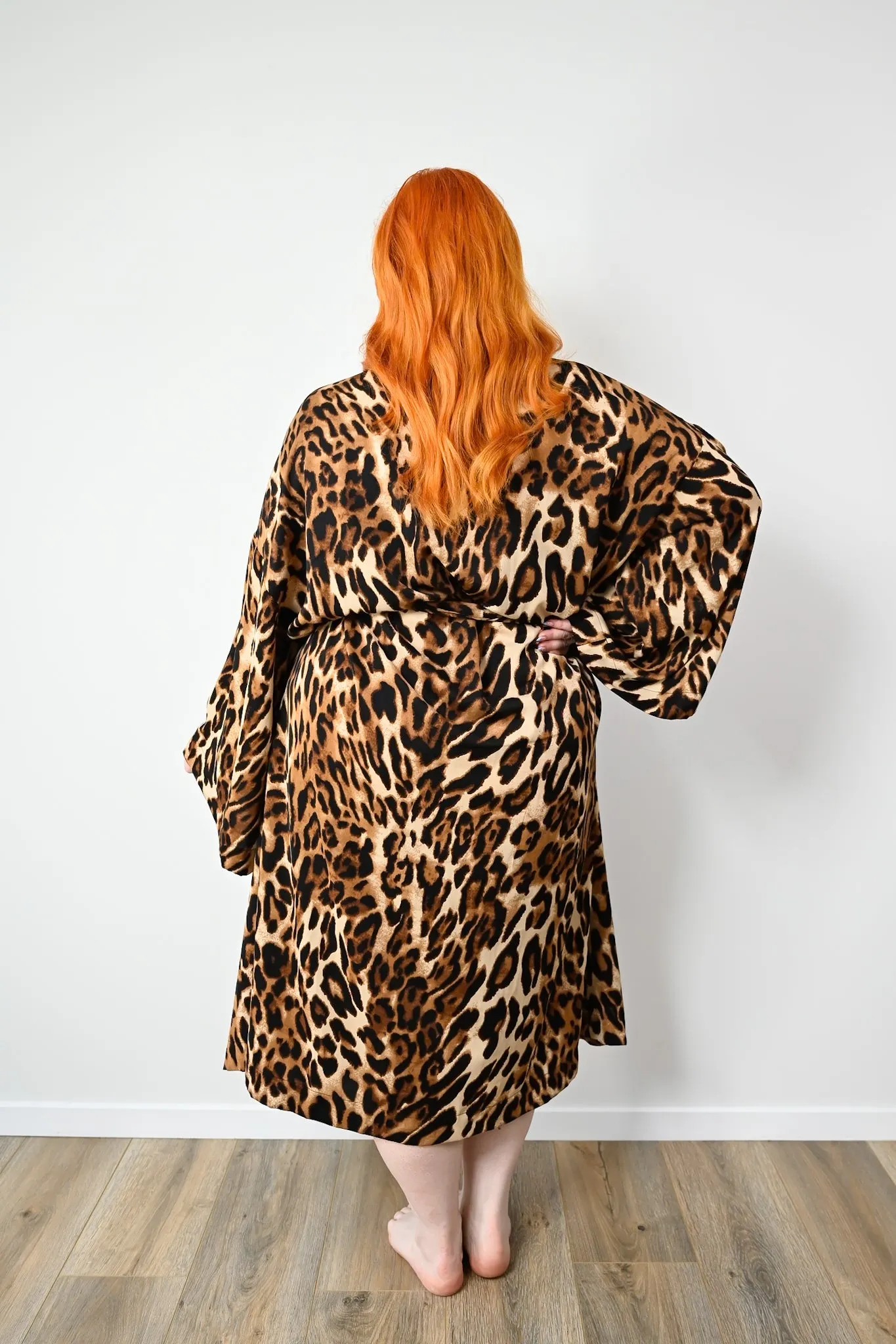 Mila Robe - Animal Print