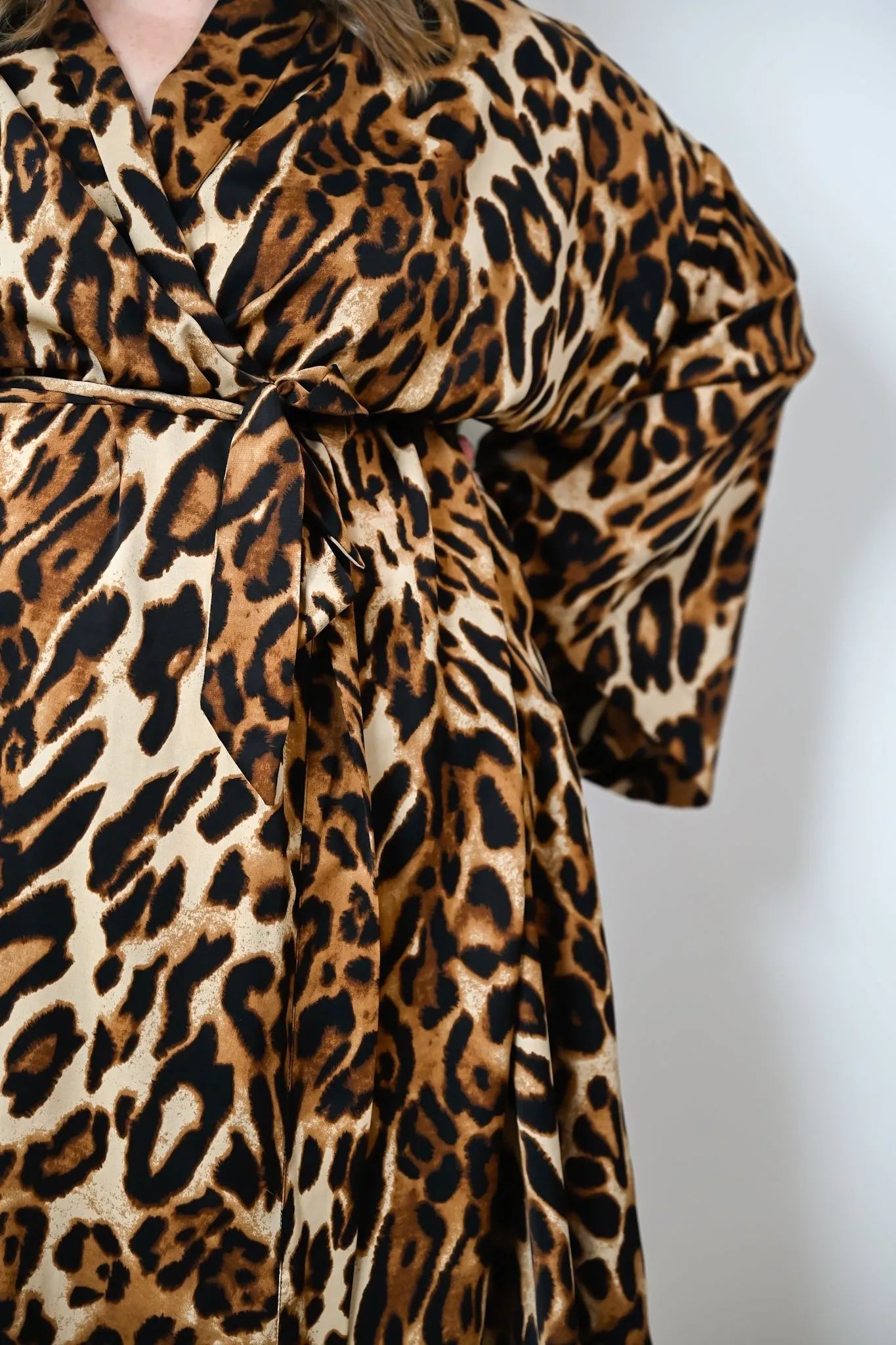 Mila Robe - Animal Print