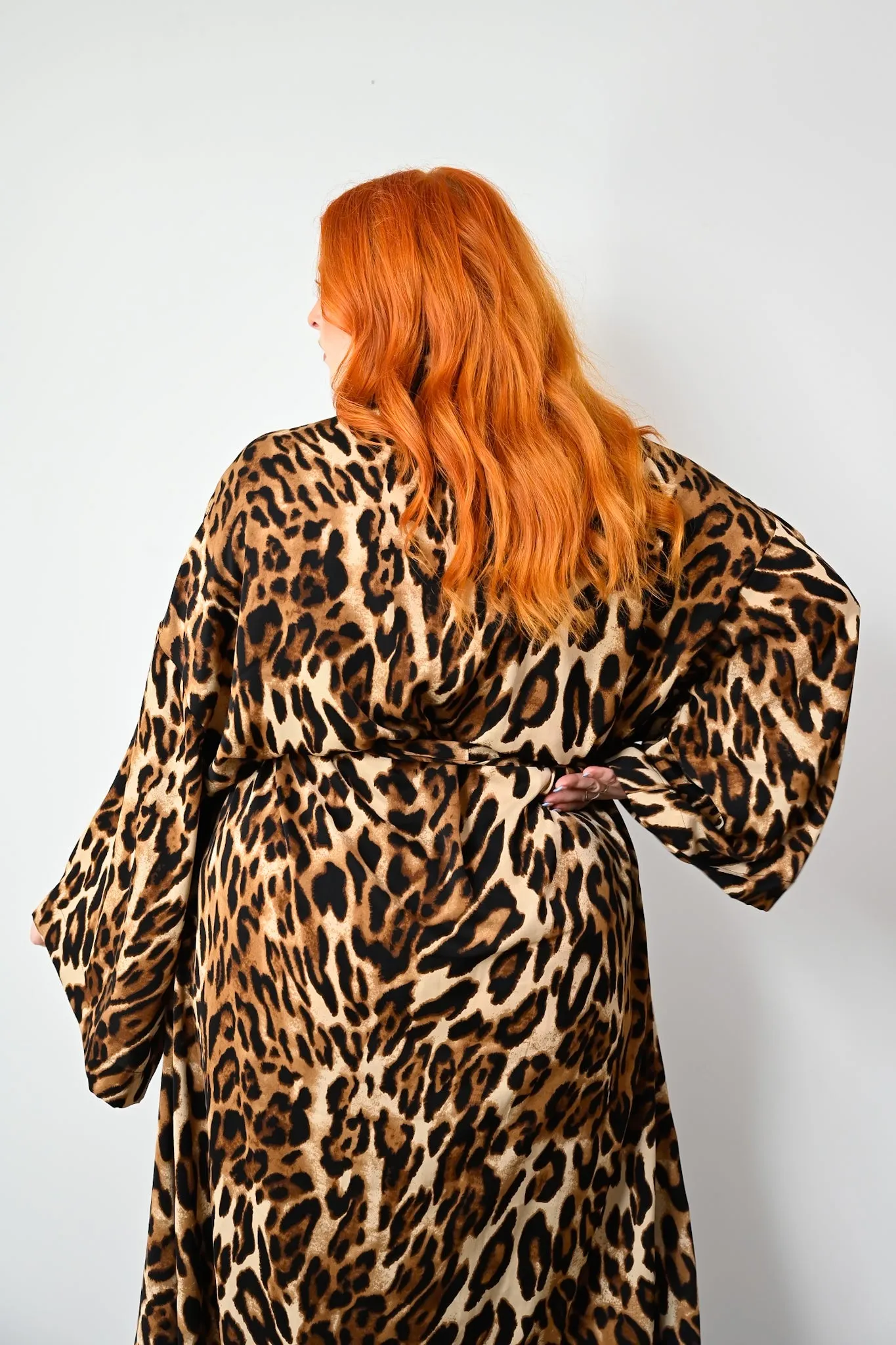 Mila Robe - Animal Print