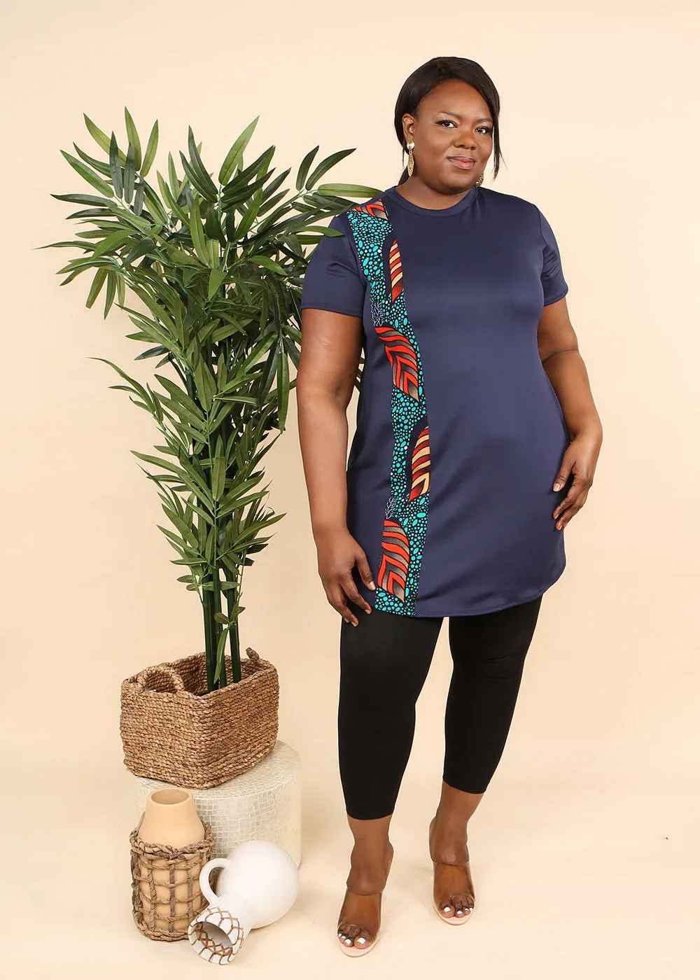 Milca African Print Dress