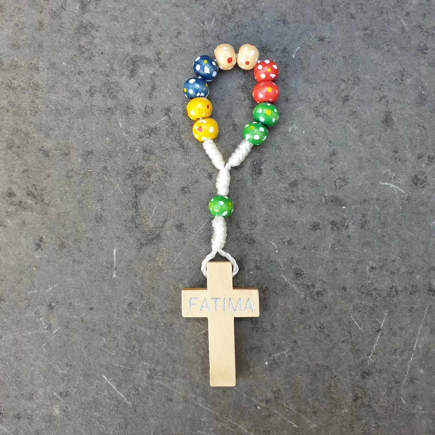 Mini Decade Rosary - Woodwork