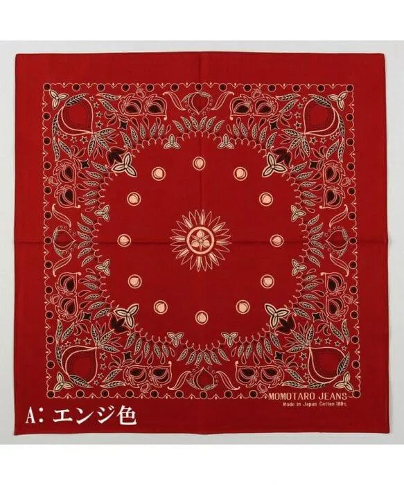 Momotaro Jeans - AS-60 Original Bandana - Red