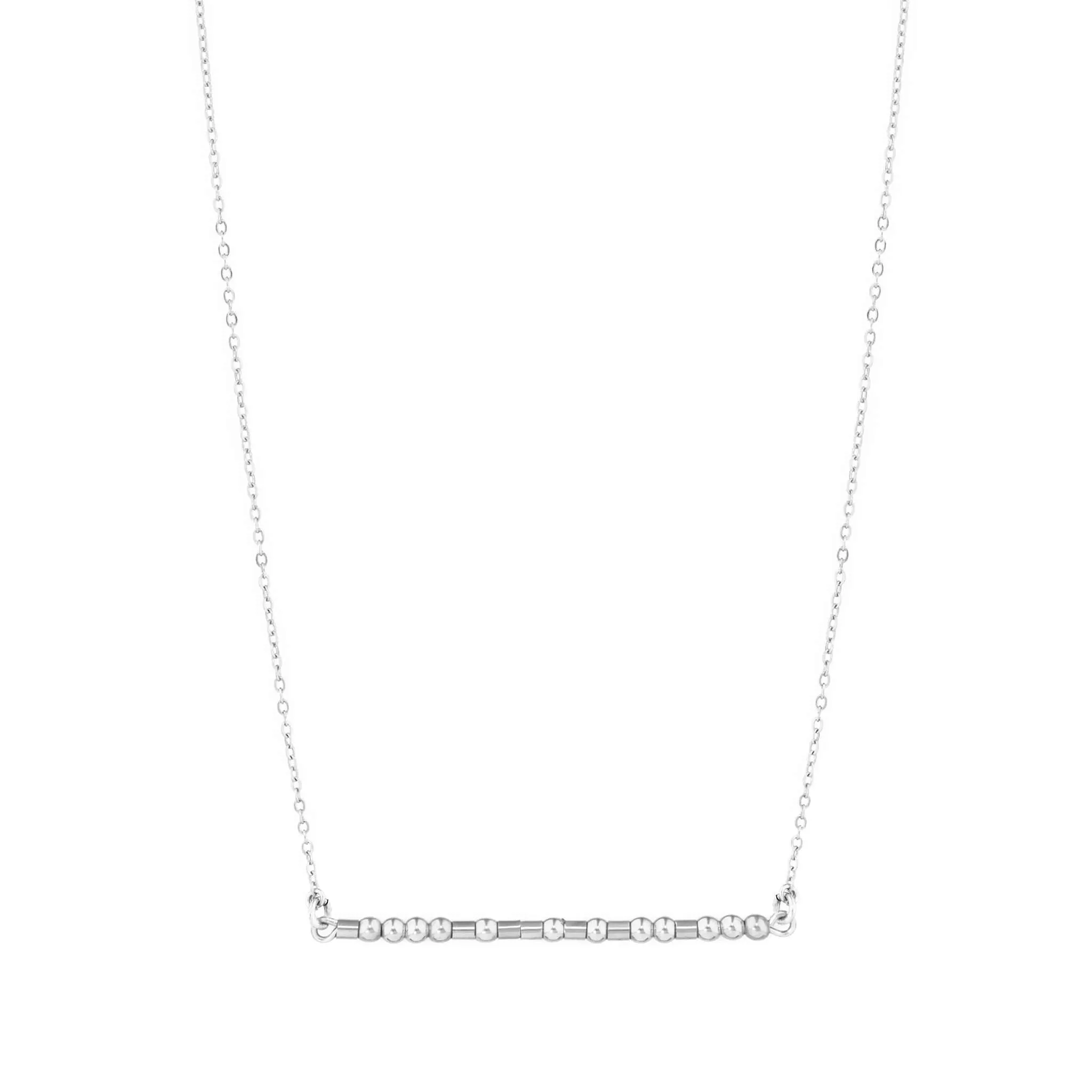 MOTHER MORSE CODE NECKLACE