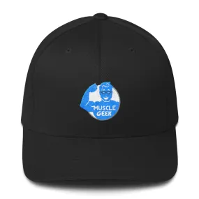 MuscleGeek Hat - Logo - Structured Twill Cap