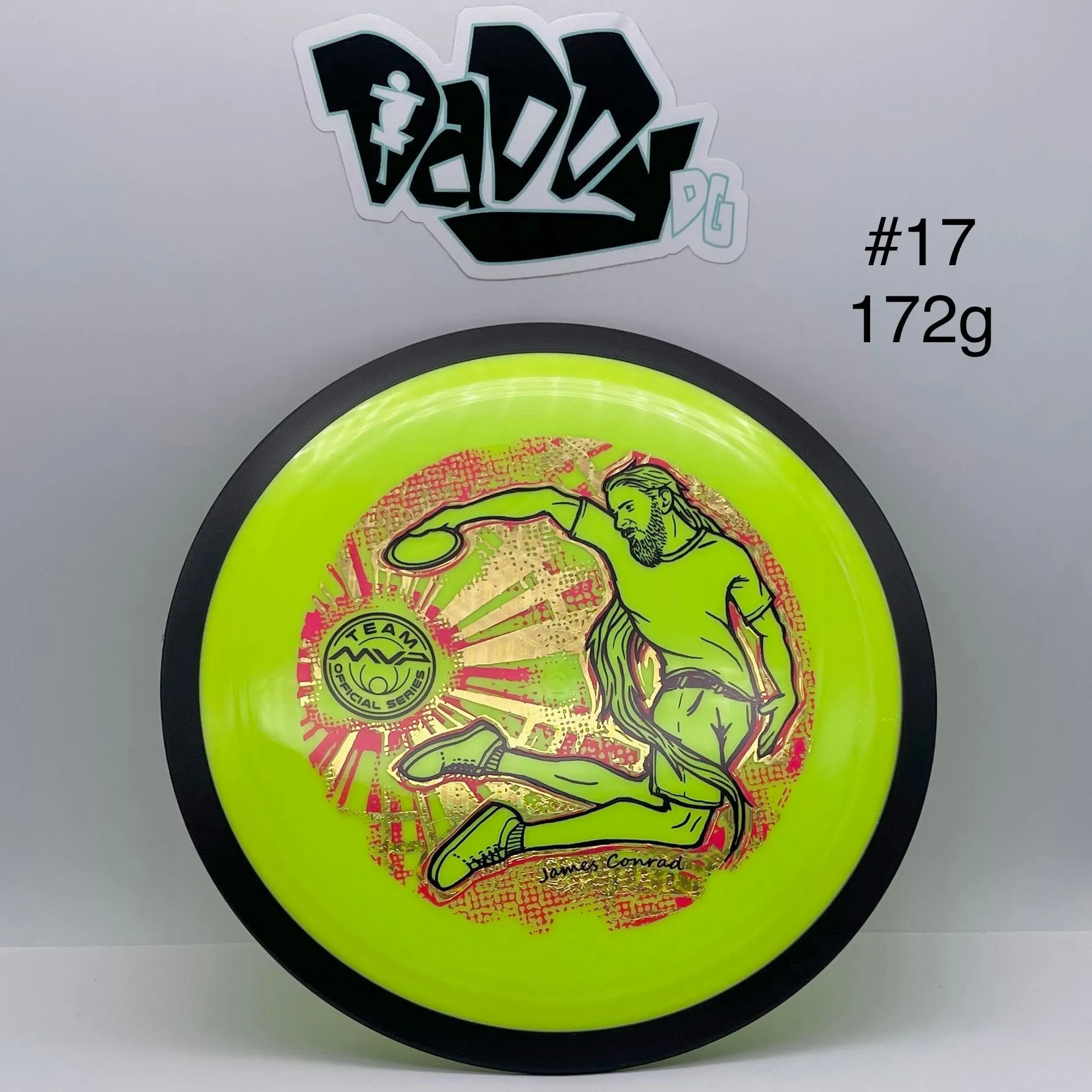 MVP Neutron Zenith Twisty James Conrad Official Team Series Distance Driver