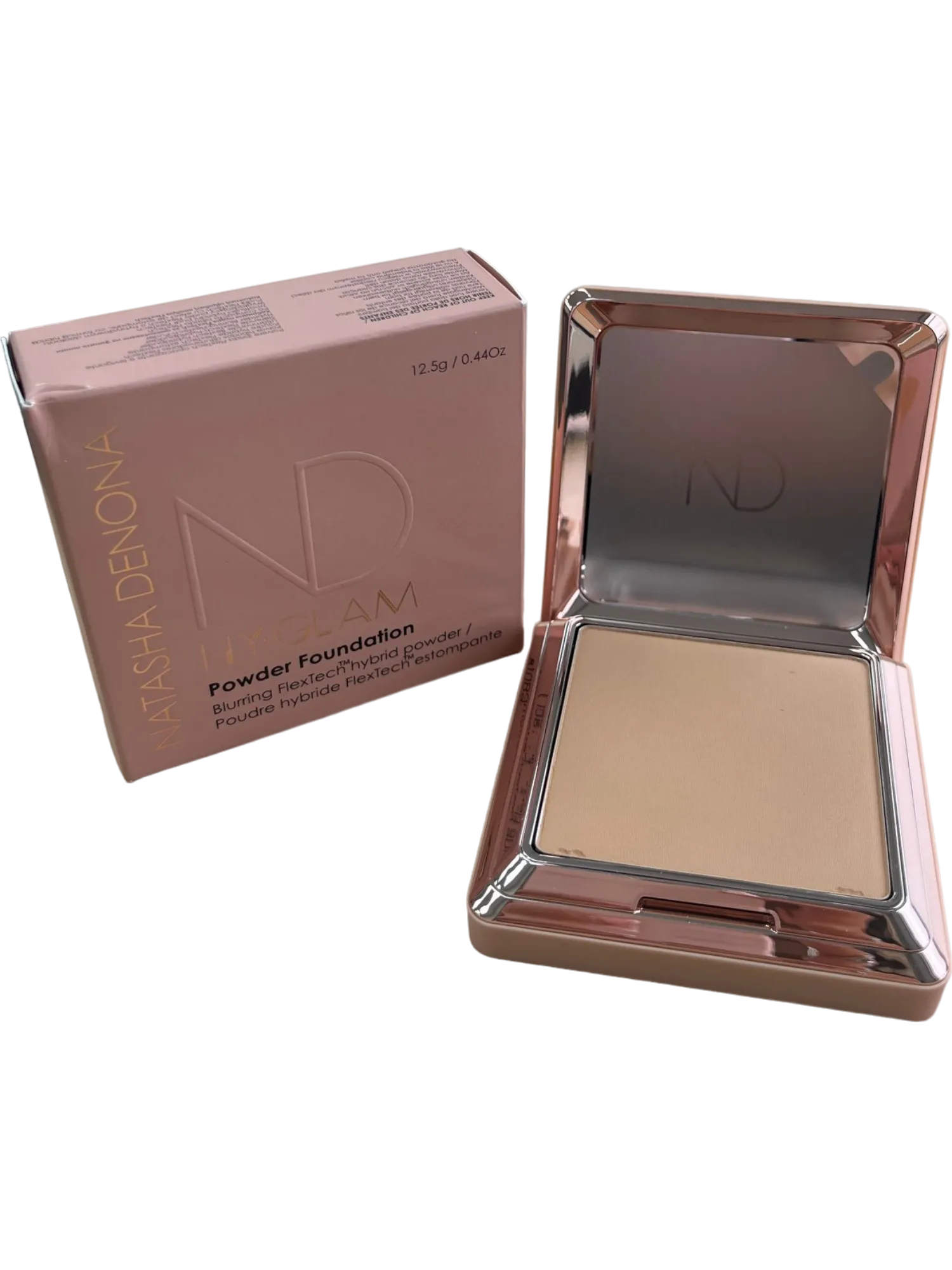 Natasha Denona Hyglam Powder Foundation Blurring Flextech Hybrid Y10