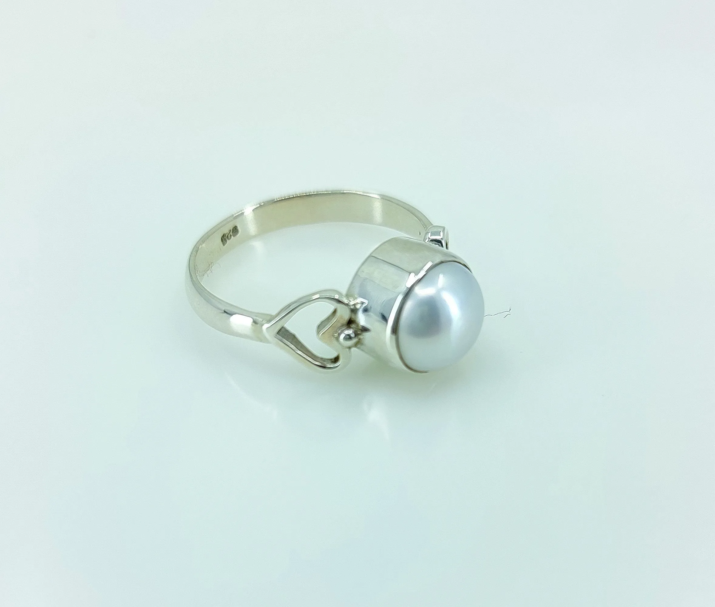 Navya Craft Freshwater Pearl 925 Solid Sterling Silver Handmade Jewelry, Gift for Women