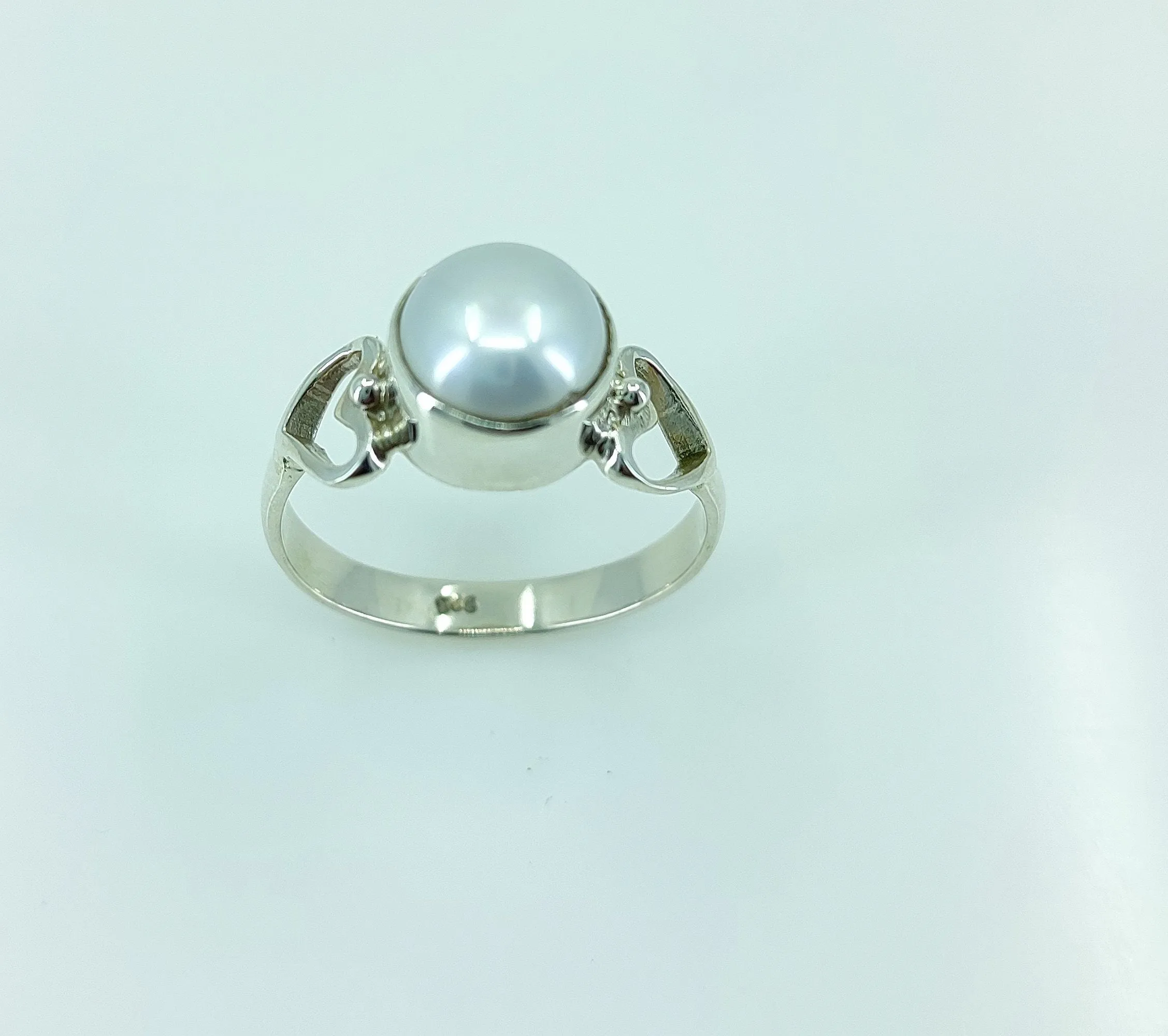 Navya Craft Freshwater Pearl 925 Solid Sterling Silver Handmade Jewelry, Gift for Women