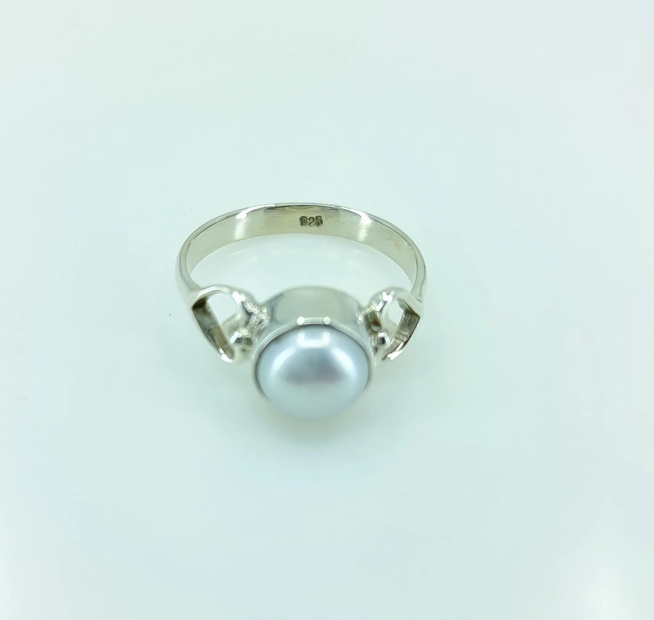 Navya Craft Freshwater Pearl 925 Solid Sterling Silver Handmade Jewelry, Gift for Women