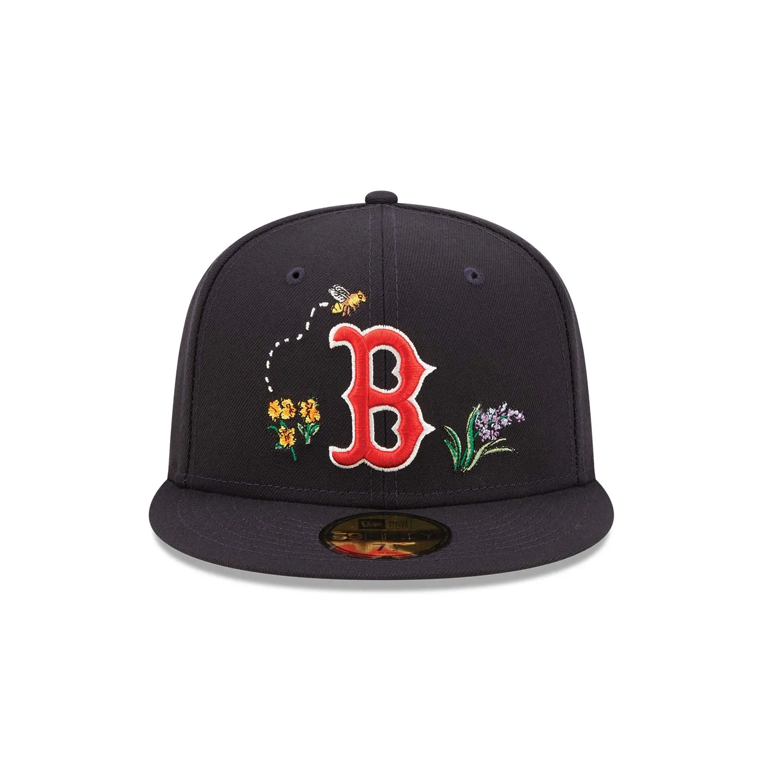 NEW ERA Boston Red Sox Watercolour Floral Navy 59FIFTY Fitted Cap