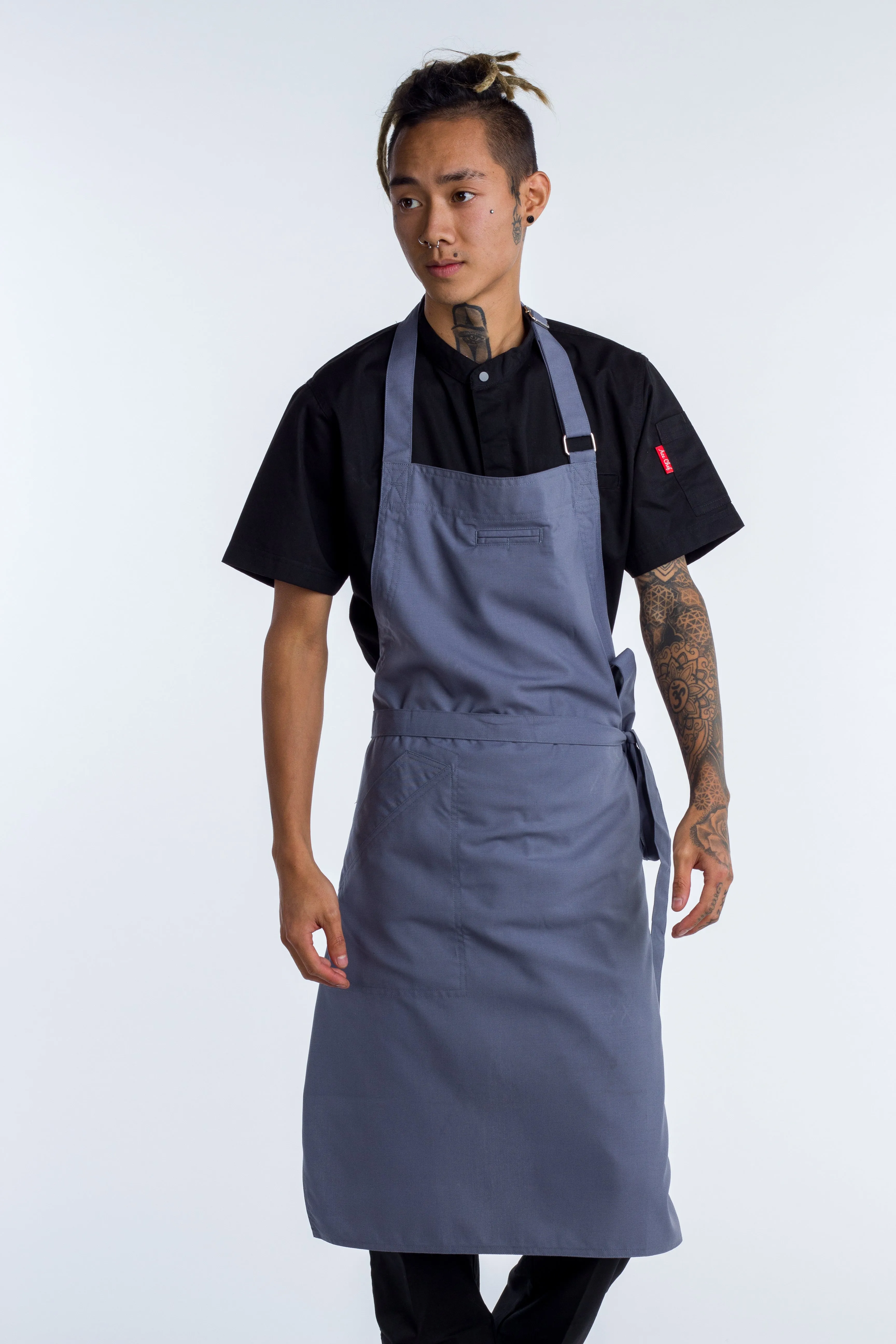 Niche Light grey chef apron one size