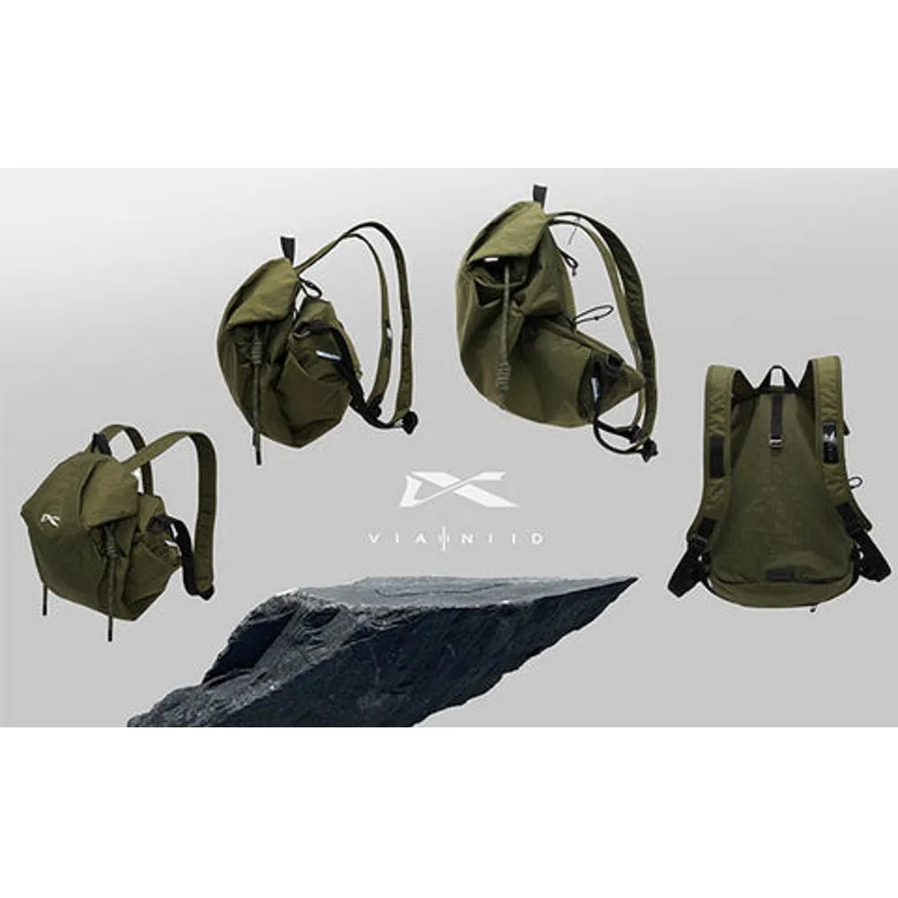 NIID NIID VIA CONVERTIBLE BACKPACK 9-28L-OLIVE