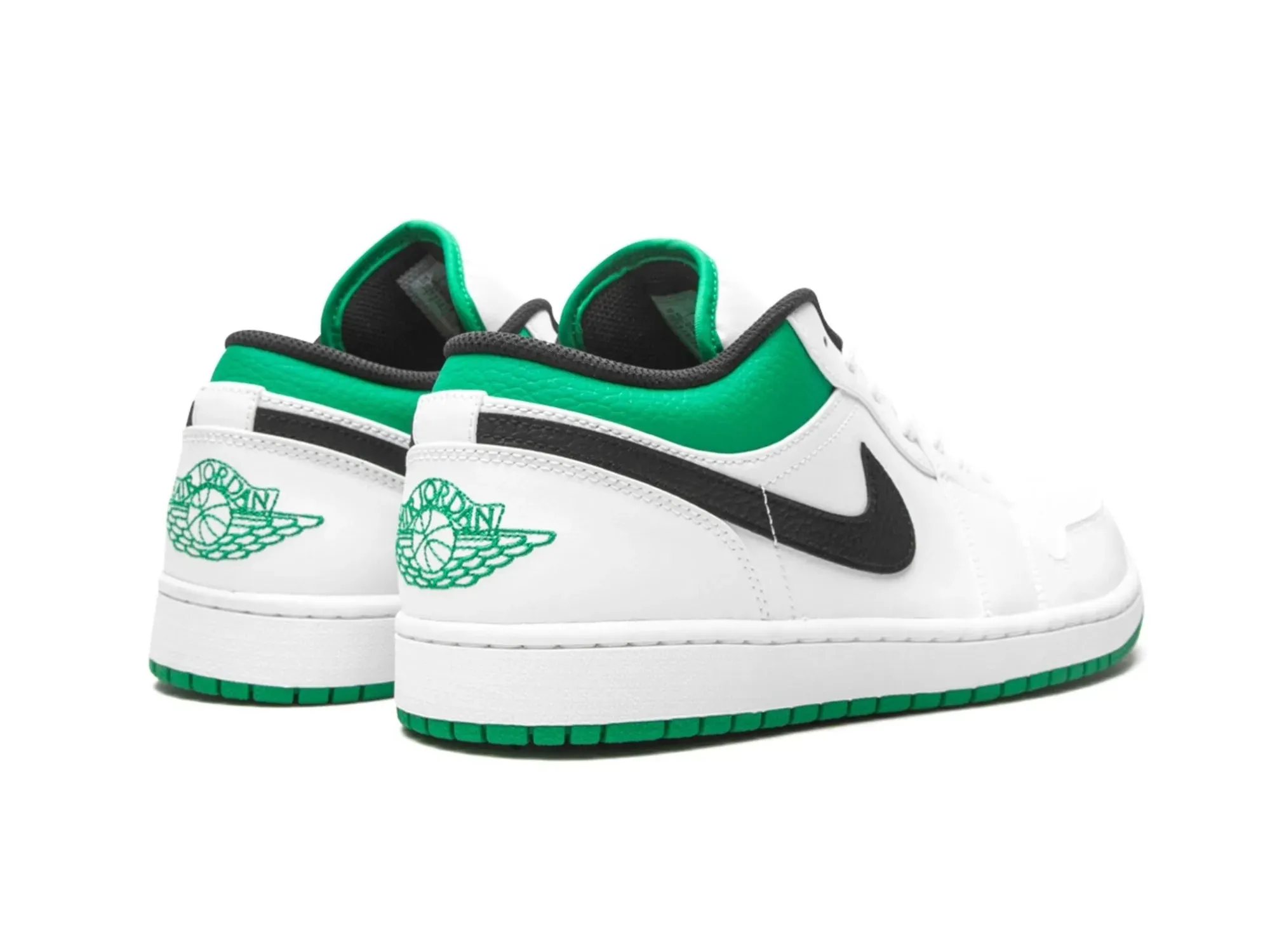 Nike Air Jordan 1 Low "White Lucky Green Black"