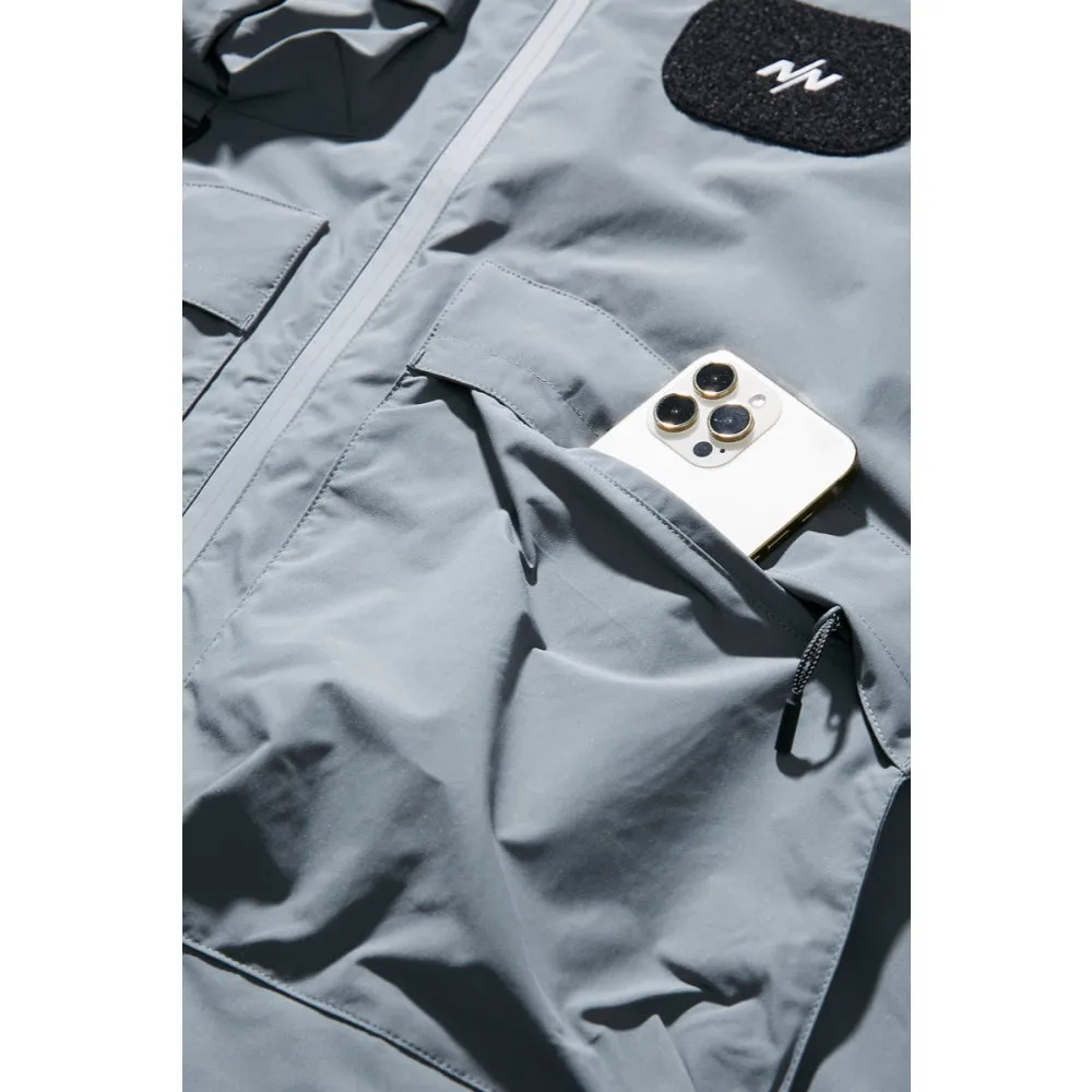 NINE POINT NINE ELEMENT POCKET PARKA-NAVY