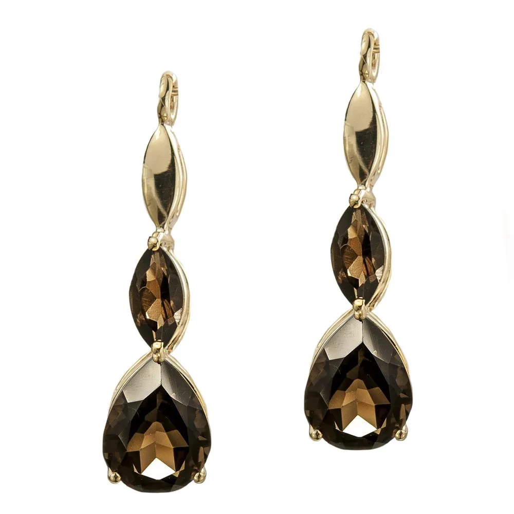 Noisette Quartz Earrings